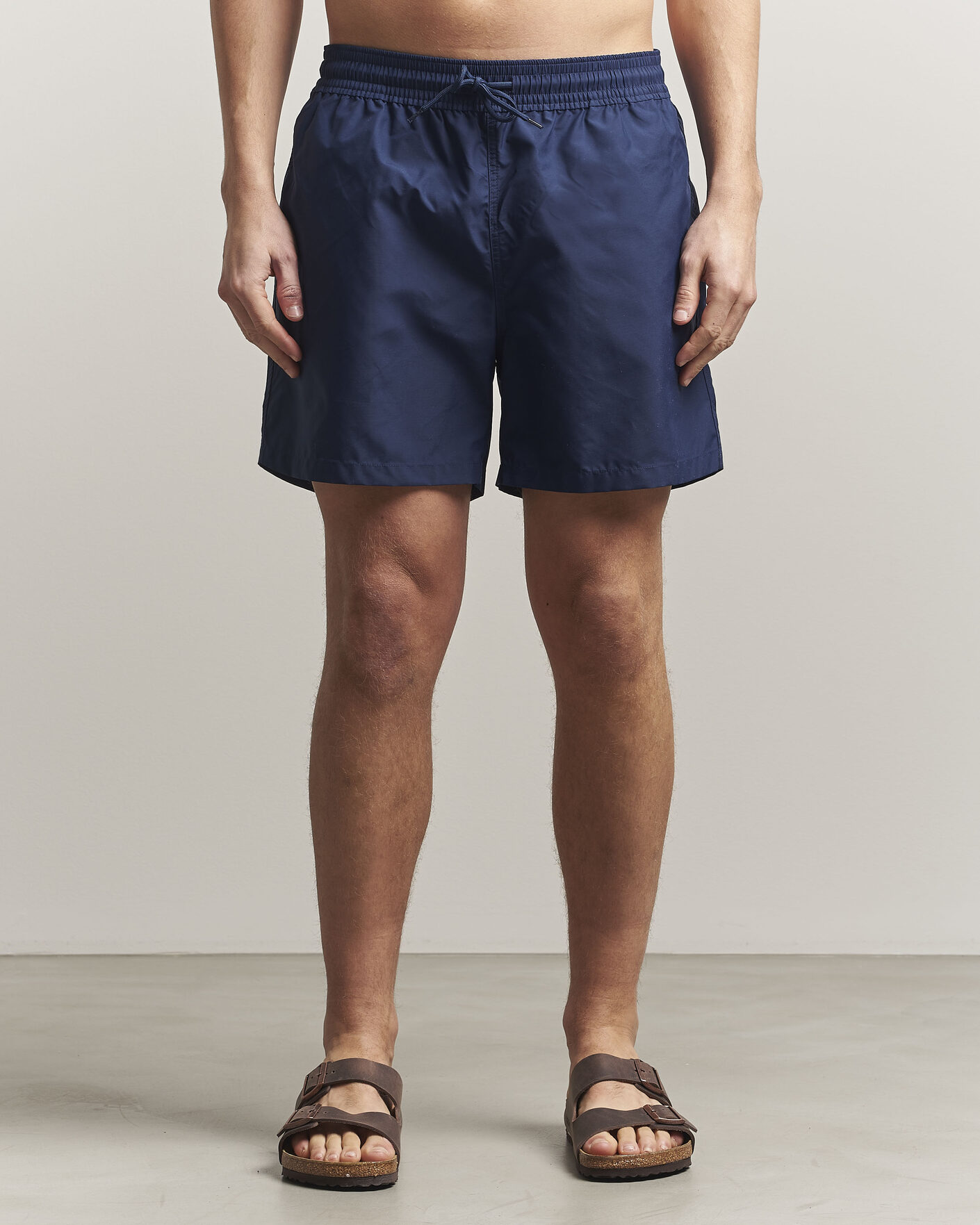 Uomini | Costumi da bagno | Colorful Standard | Classic Organic Swim Shorts Marine Blue