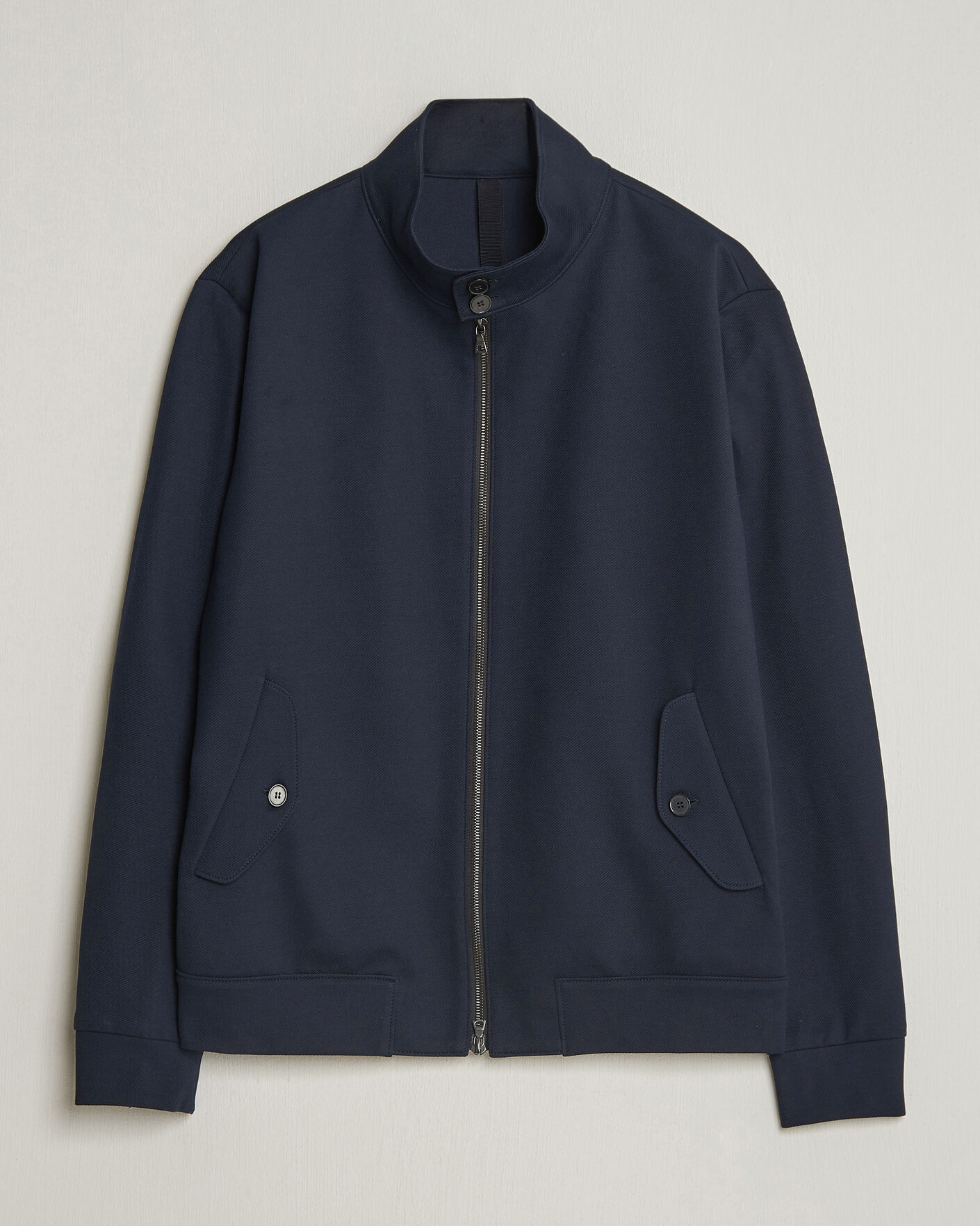 Uomini | Giacche | Harris Wharf London | Loro Piana Cavalry Twill Harrington Jacket Navy Blue