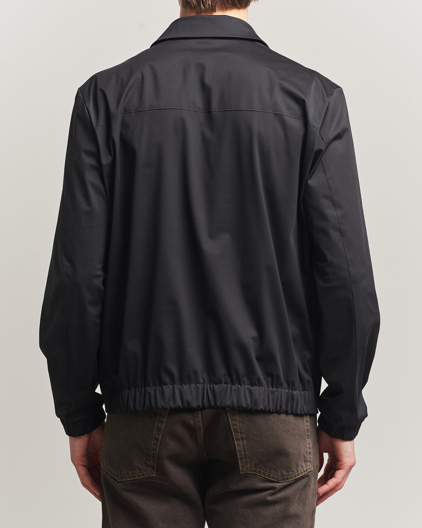 Uomini | Giacche | Harris Wharf London | Light Technic Short Jacket Black