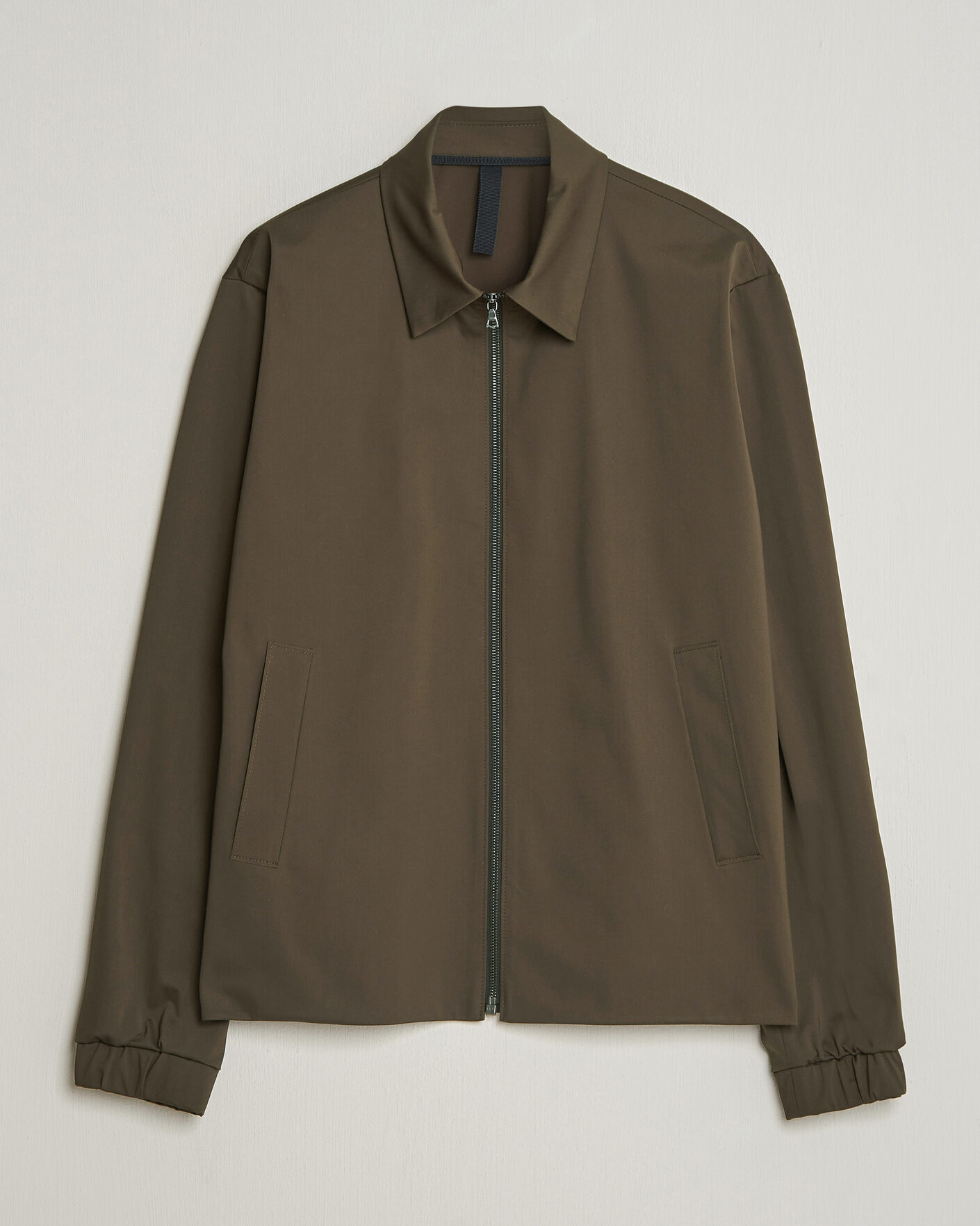 Uomini | Giacche | Harris Wharf London | Light Technic Short Jacket Dark Brown