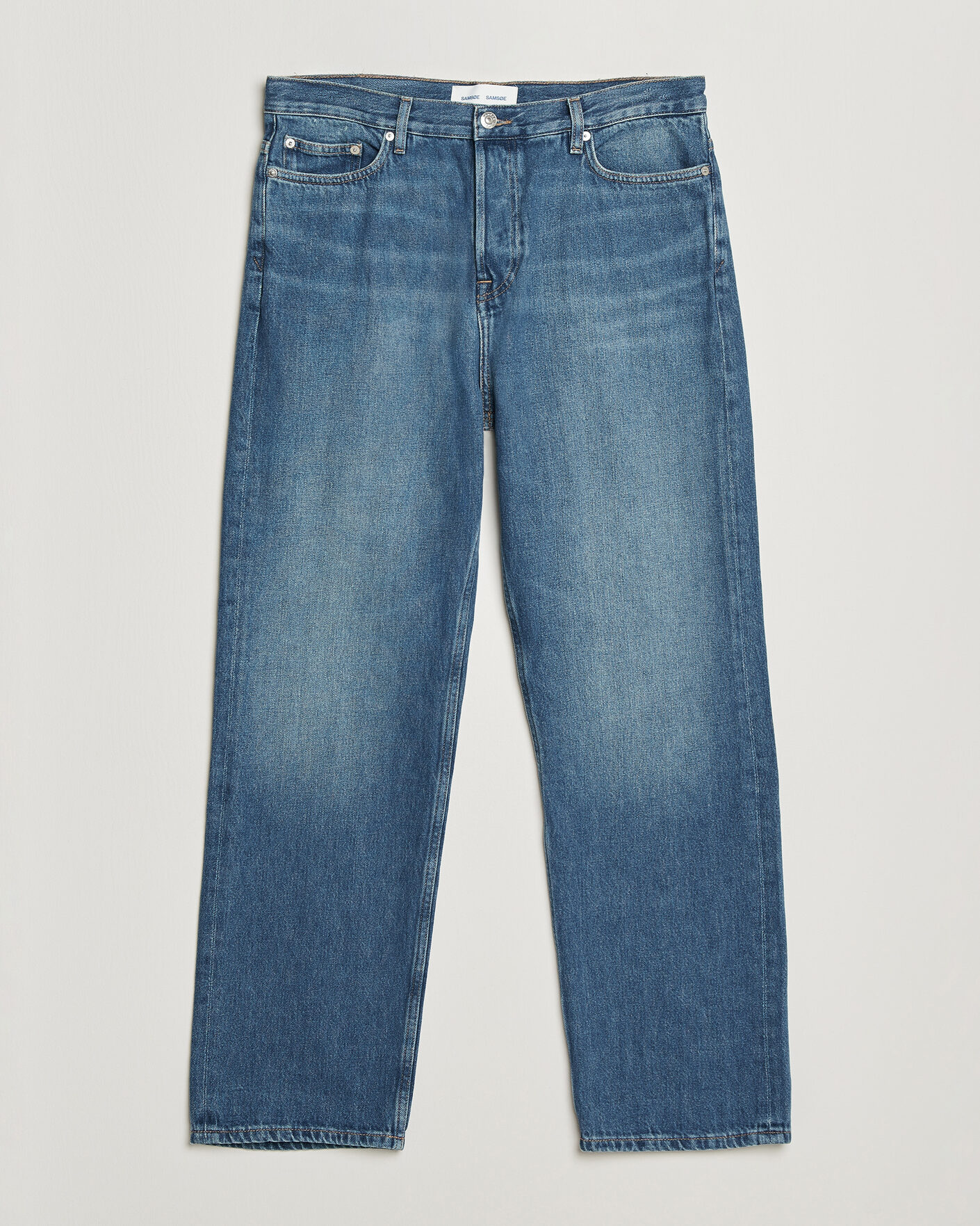 Uomini | Pantaloni | Samsøe Samsøe | Eddie Regular Fit Jeans Fluid Blue