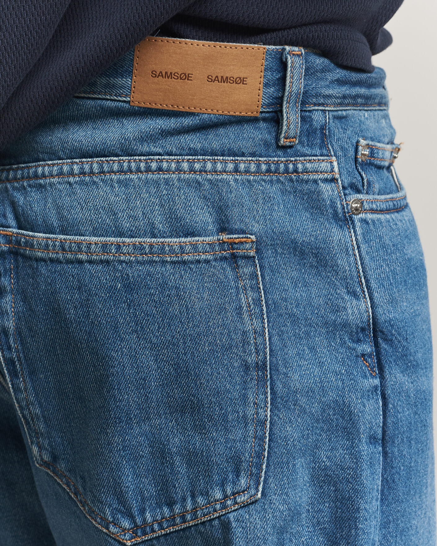 Uomini | Pantaloni | Samsøe Samsøe | Eddie Regular Fit Jeans Fluid Blue