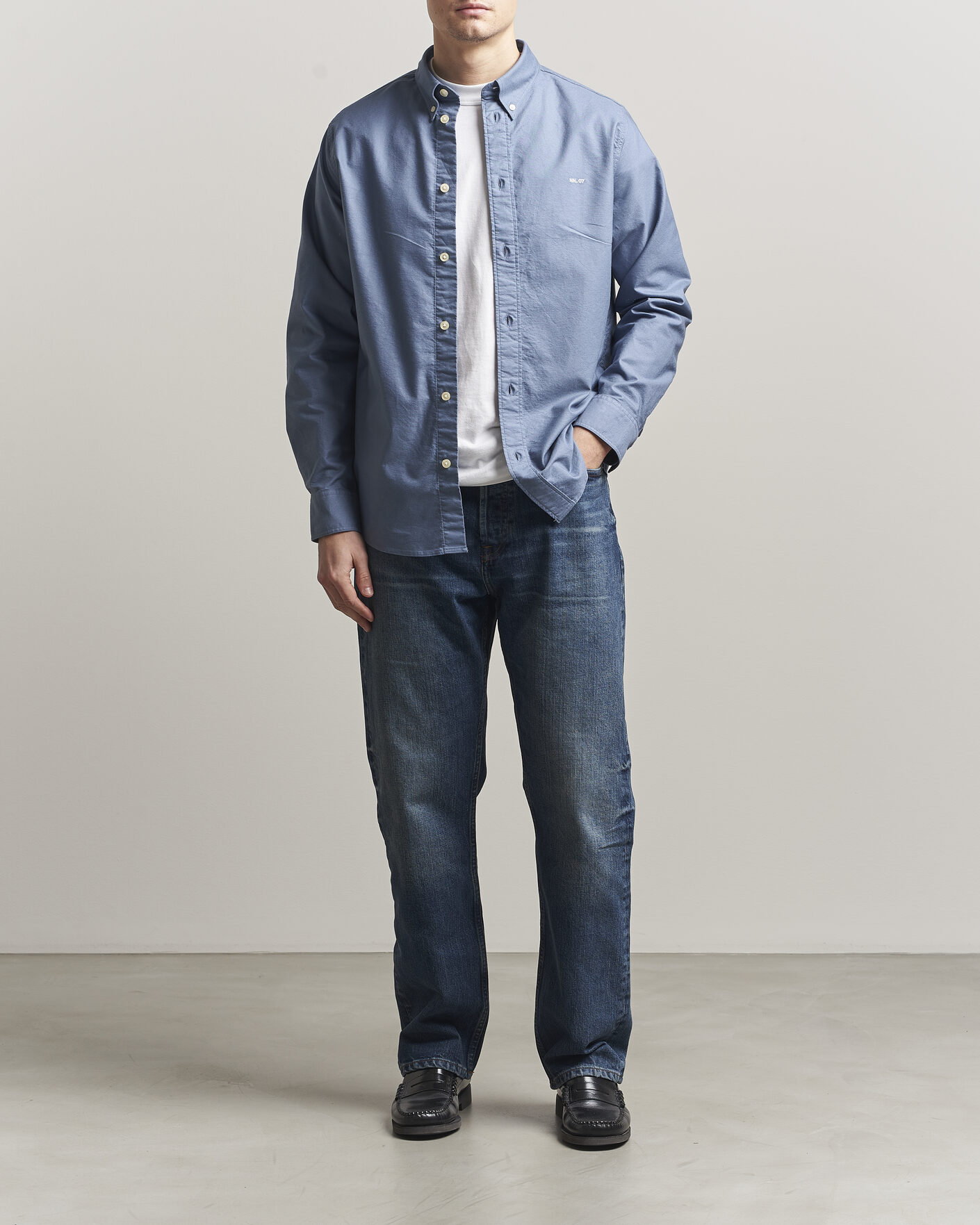 Uomini | Jeans | Samsøe Samsøe | Eddie Regular Fit Jeans Nippon Blue