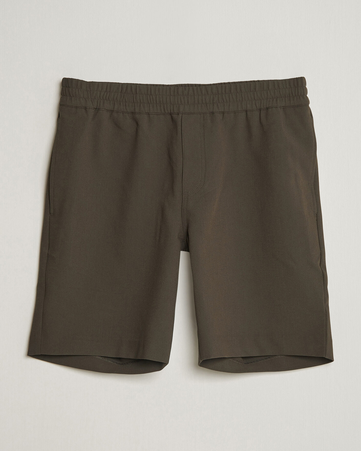 Uomini | Pantaloncini | Samsøe Samsøe | Smith Drawstring Shorts Black Olive