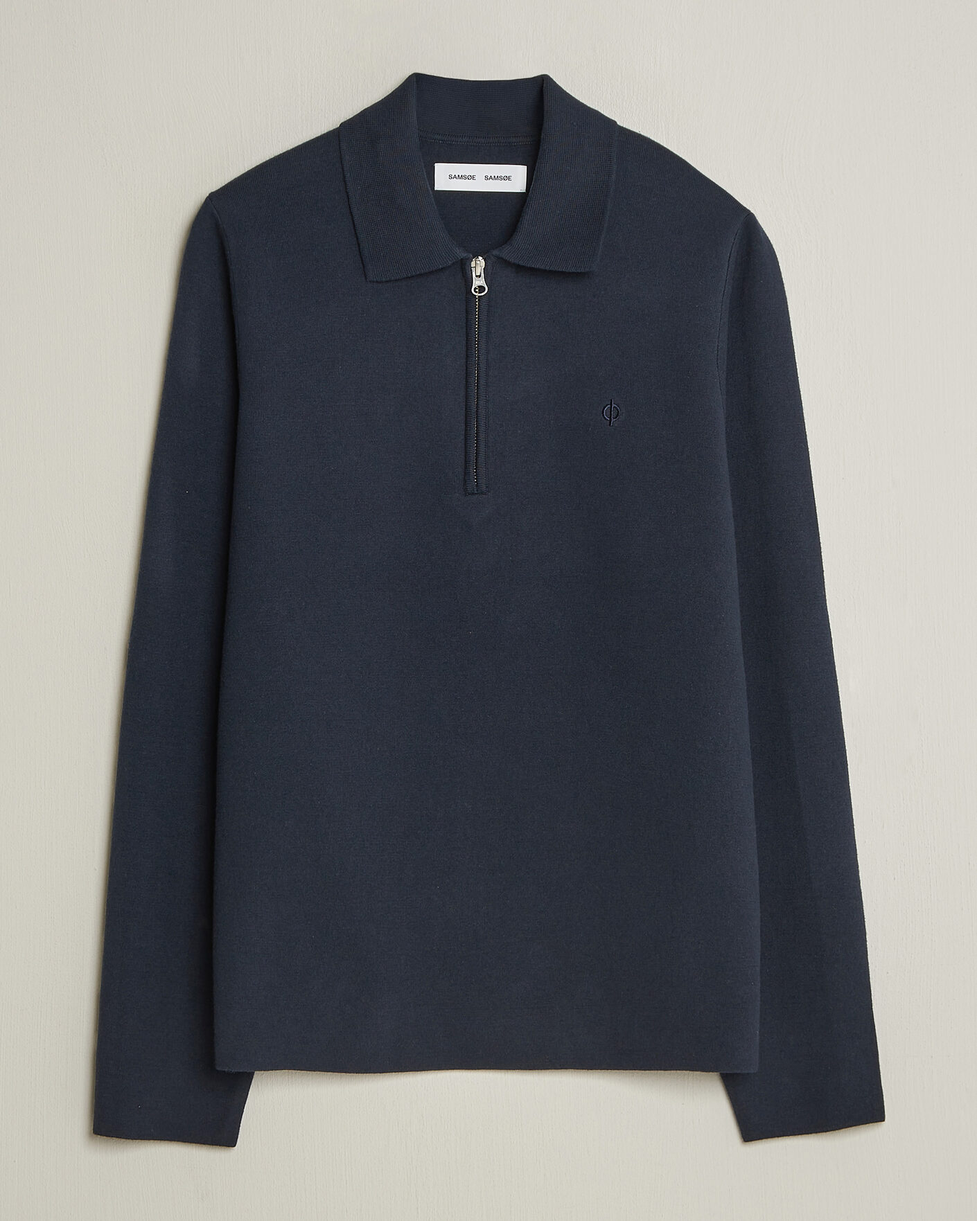 Uomini | Maglieria | Samsøe Samsøe | Guna Half Zip Salute Navy