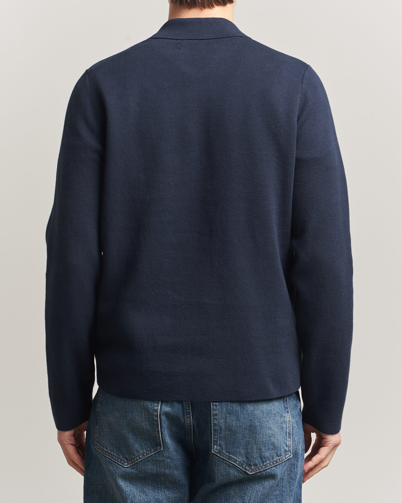 Uomini | Maglieria | Samsøe Samsøe | Guna Half Zip Salute Navy