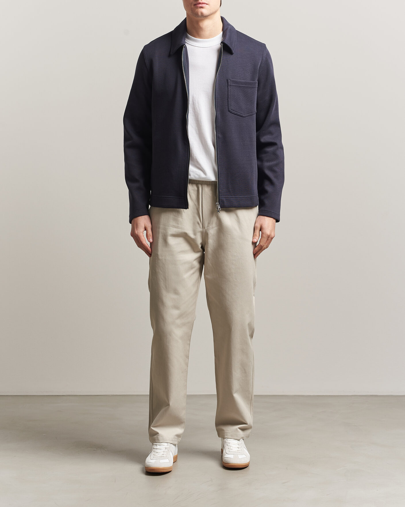 Uomini | Maglieria | Samsøe Samsøe | Hannes Full Zip Salute Navy