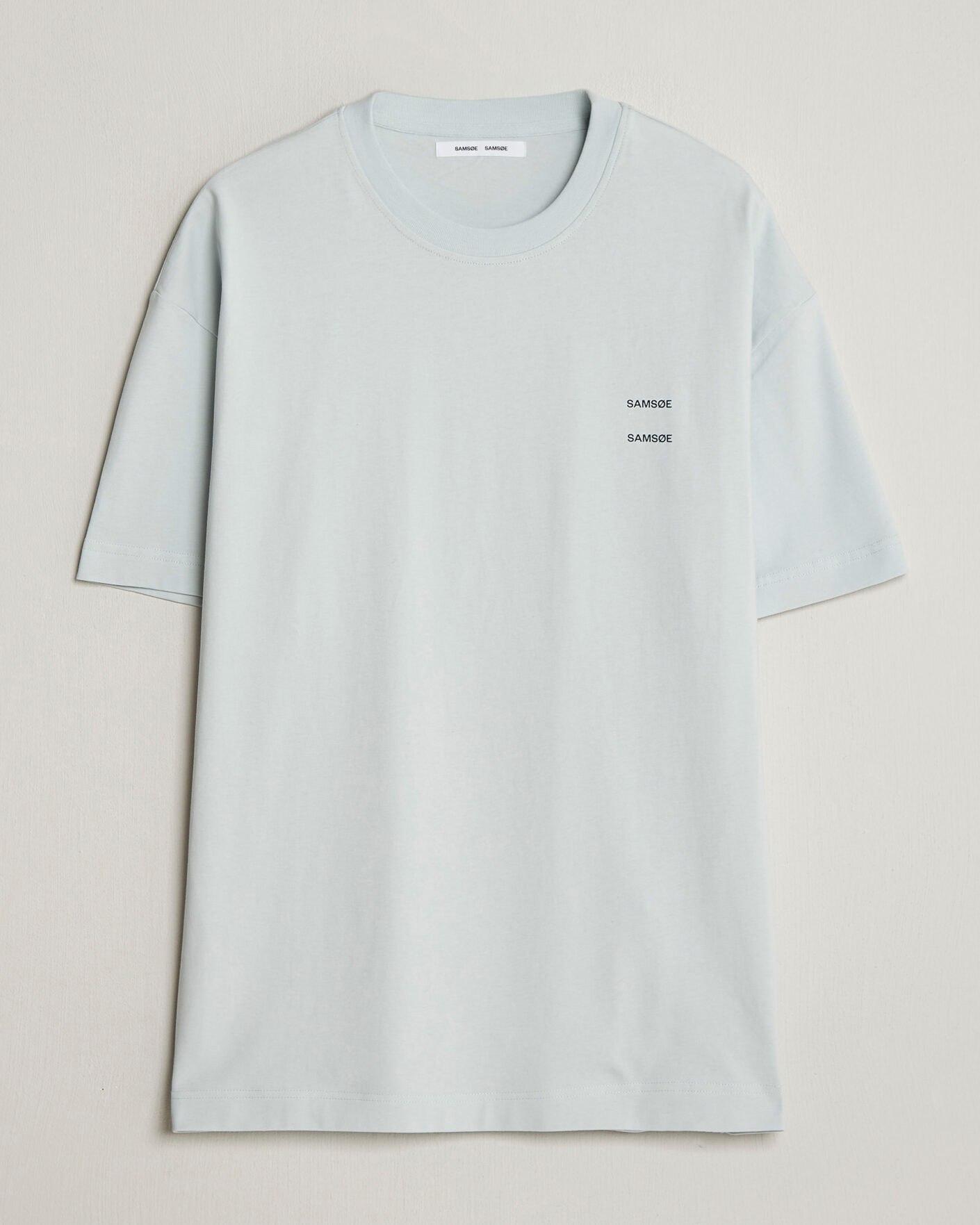 Uomini | T-shirt | Samsøe Samsøe | Joel Organic Cotton T-Shirt Skywriting