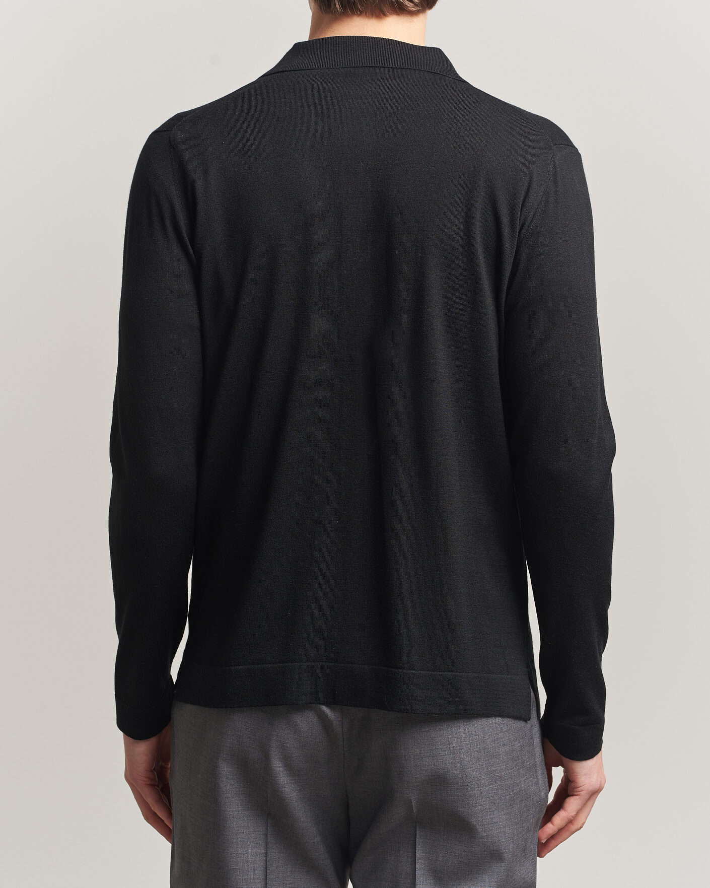 Uomini | Maglieria | Stenströms | Silk/Cashmere Cardigan Black