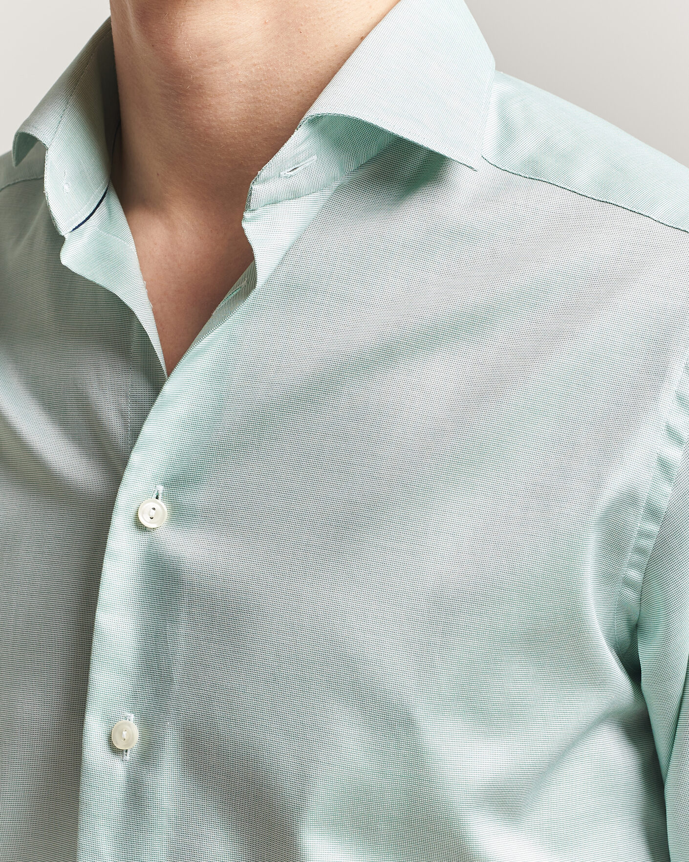 Uomini | Camicie | Eton | Slim Fit Signature Oxford Shirt Mid Green