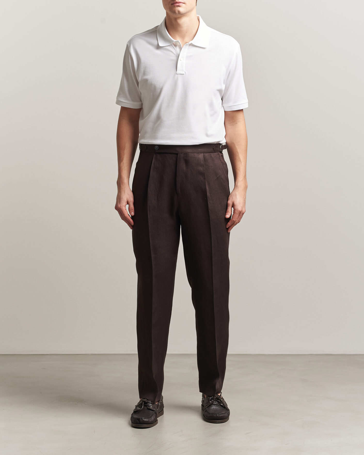 Uomini | Polo | Eton | Pima Pique Polo White