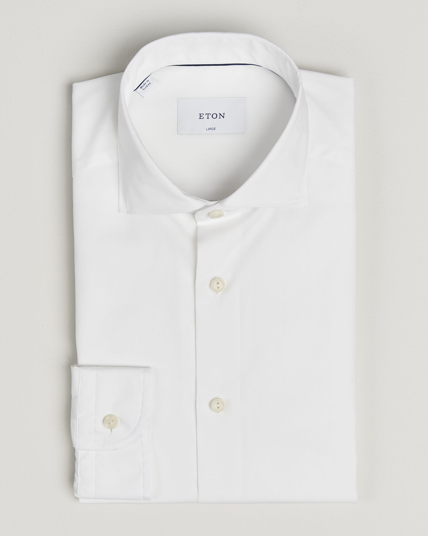 Uomini | Camicie | Eton | Casual Fit Breeze Poplin Shirt White