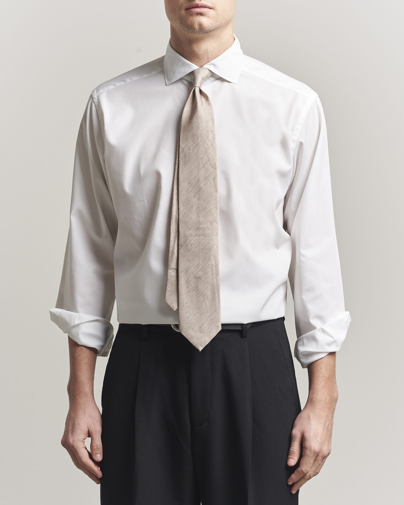 Uomini | Camicie | Eton | Casual Fit Breeze Poplin Shirt White