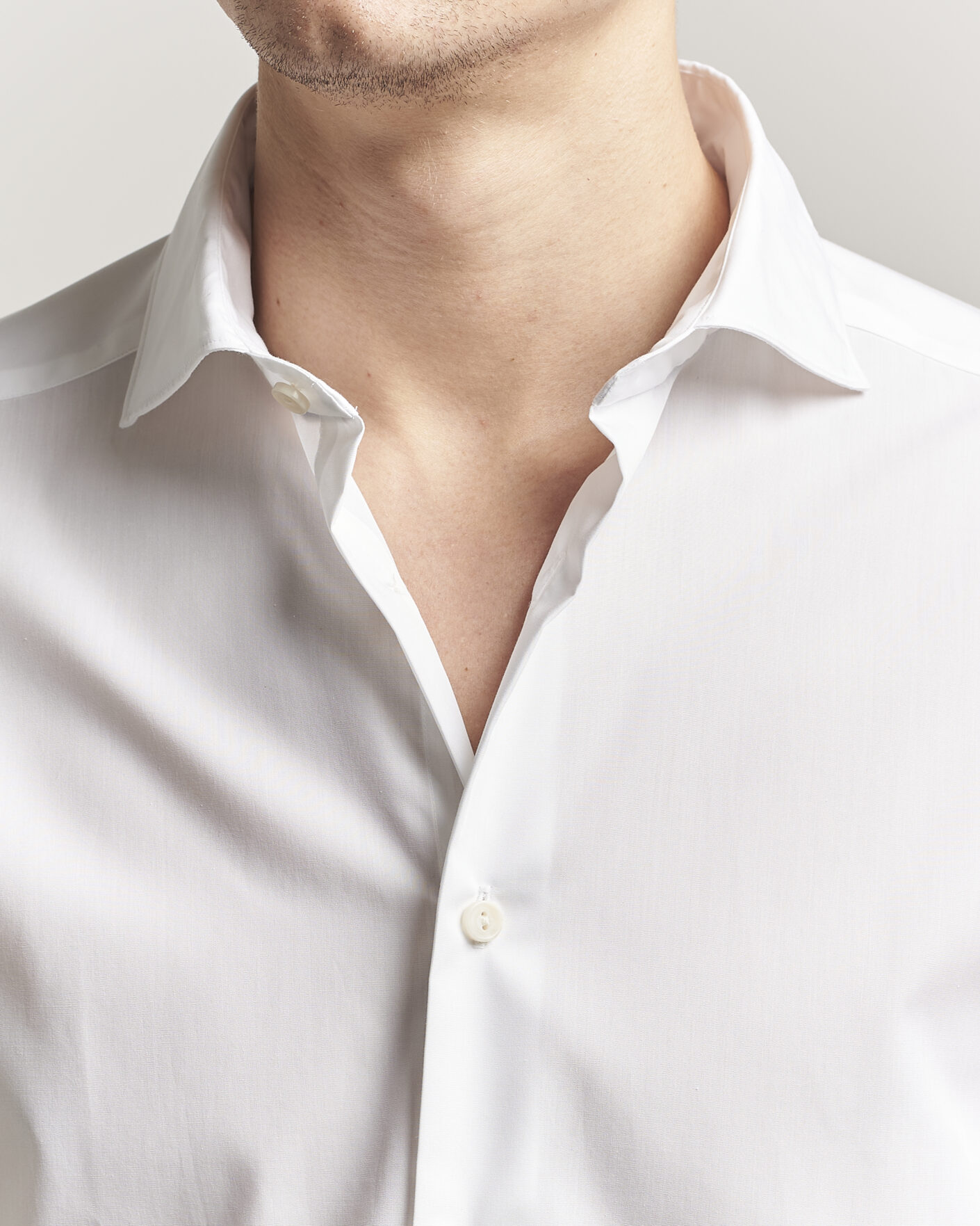 Uomini | Camicie | Eton | Casual Fit Breeze Poplin Shirt White