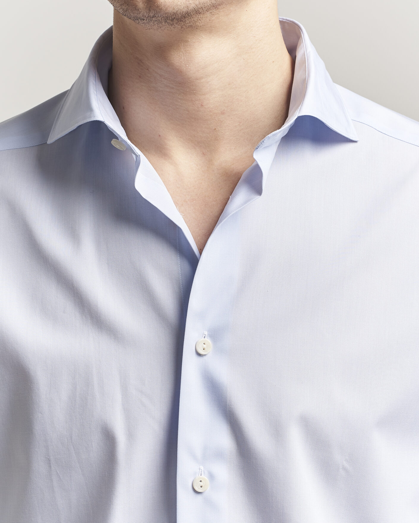 Uomini | Camicie | Eton | Casual Fit Breeze Poplin Shirt Light Blue