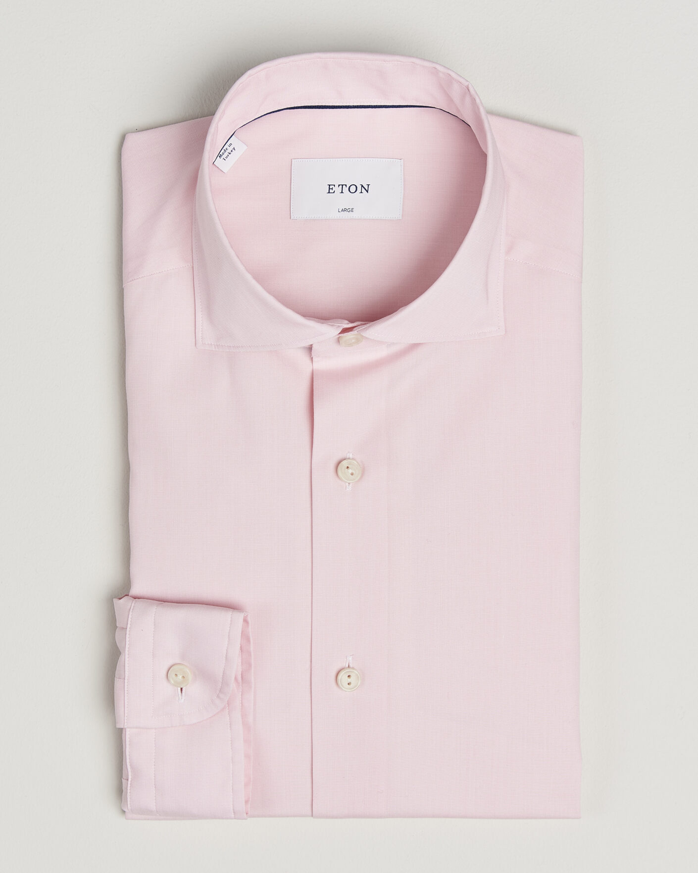 Uomini | Camicie | Eton | Casual Fit Breeze Poplin Shirt Pink