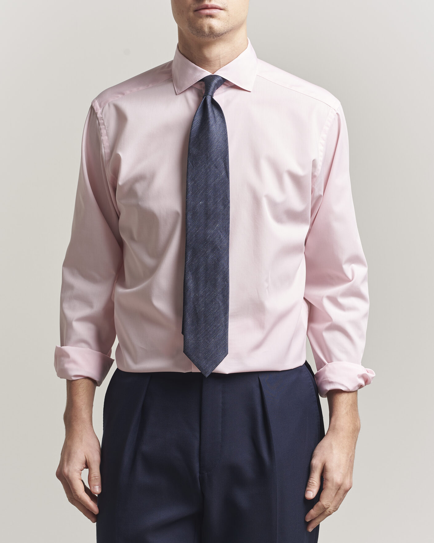Uomini | Camicie | Eton | Casual Fit Breeze Poplin Shirt Pink