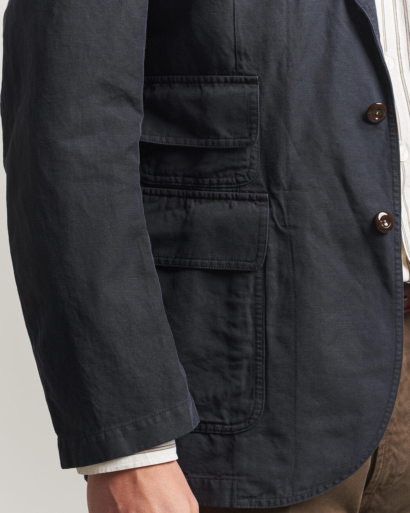Uomini | Blazers | Drake's | MKIV Clean Twill Games Blazer Navy