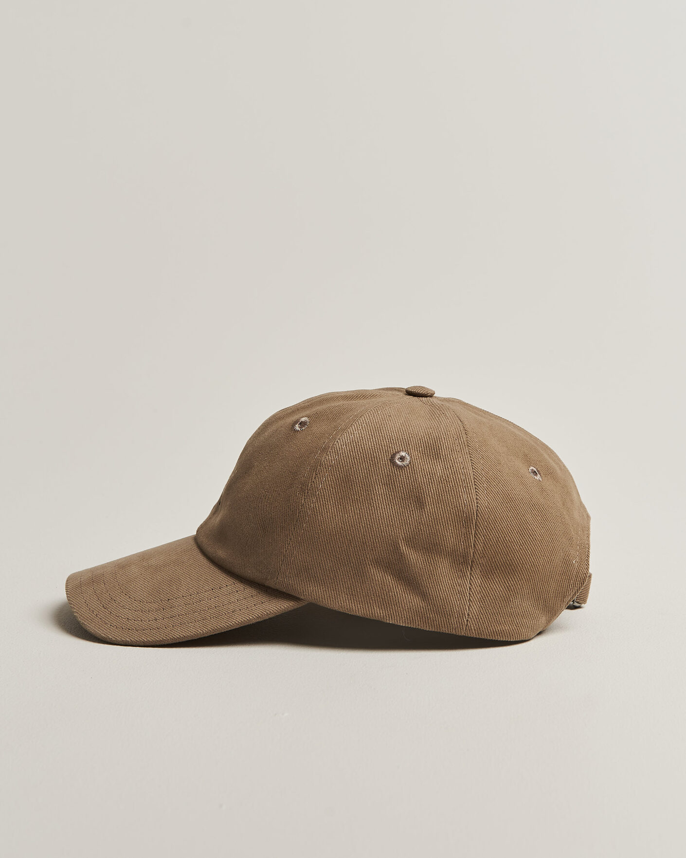 Uomini | Cappelli & Berretti | Drake's | Onion Seller Twill Baseball Cap Fawn Brown