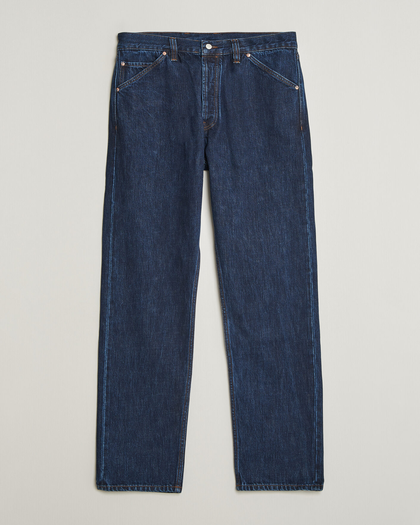 Uomini | Jeans | Drake's | 5-Pocket Japanese Selvedge Denim Stone Wash