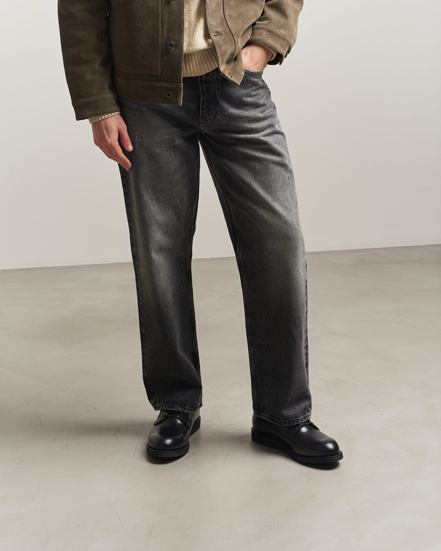 Uomini | Scarpe Oxford | Red Wing Shoes | Postman Oxford Black Chaparral