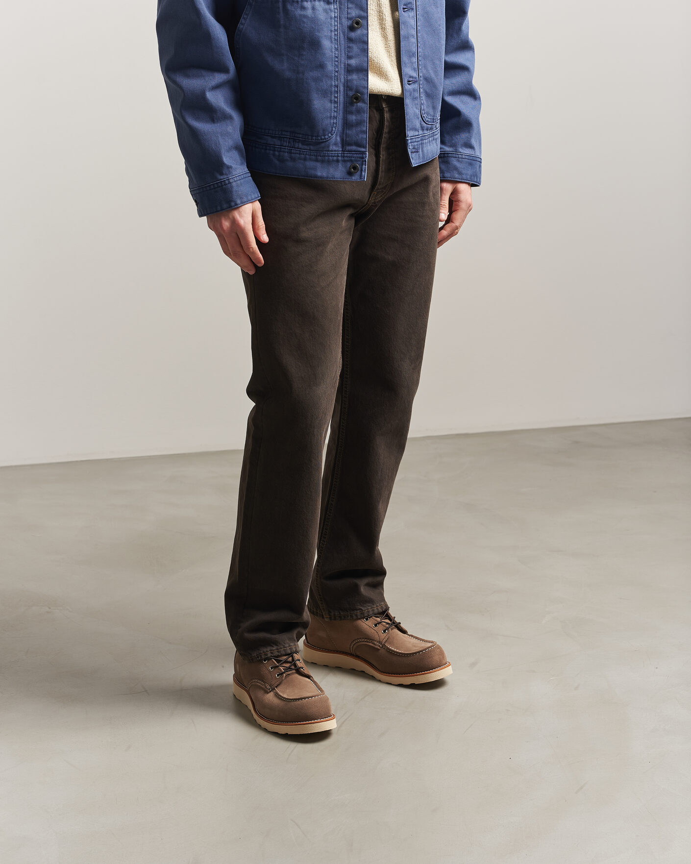 Uomini | Stivali | Red Wing Shoes | Moc Toe Boot Sandstone Mohave