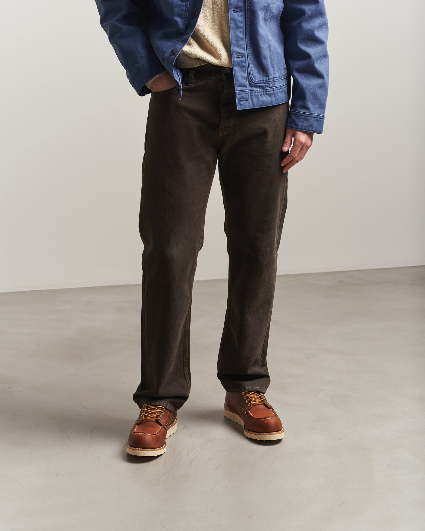 Uomini | Scarpe Oxford | Red Wing Shoes | Moc Toe Oxford Copper Rough/Though Leather