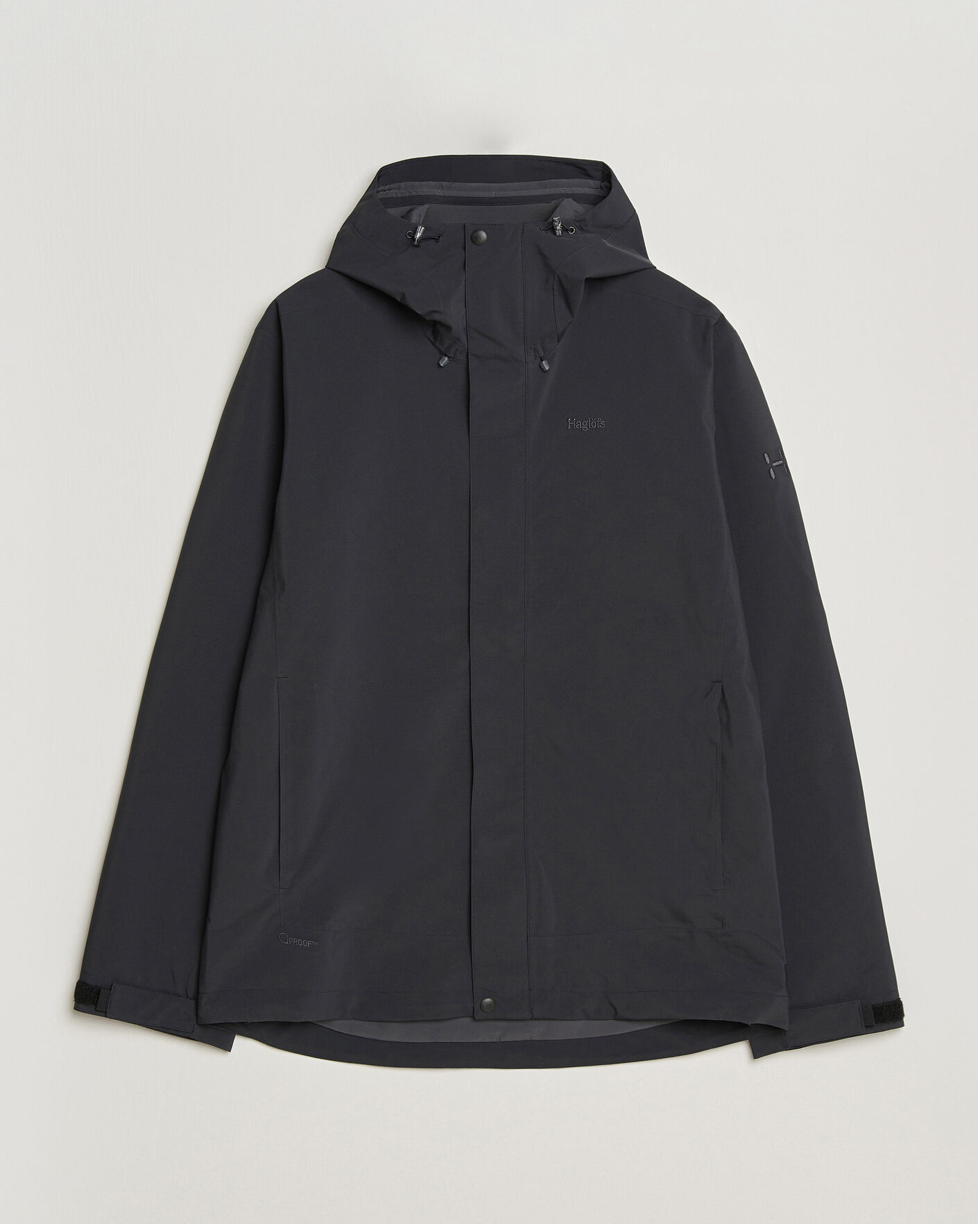 Uomini | Giacche | Haglöfs | Breeze Proof Jacket True Black