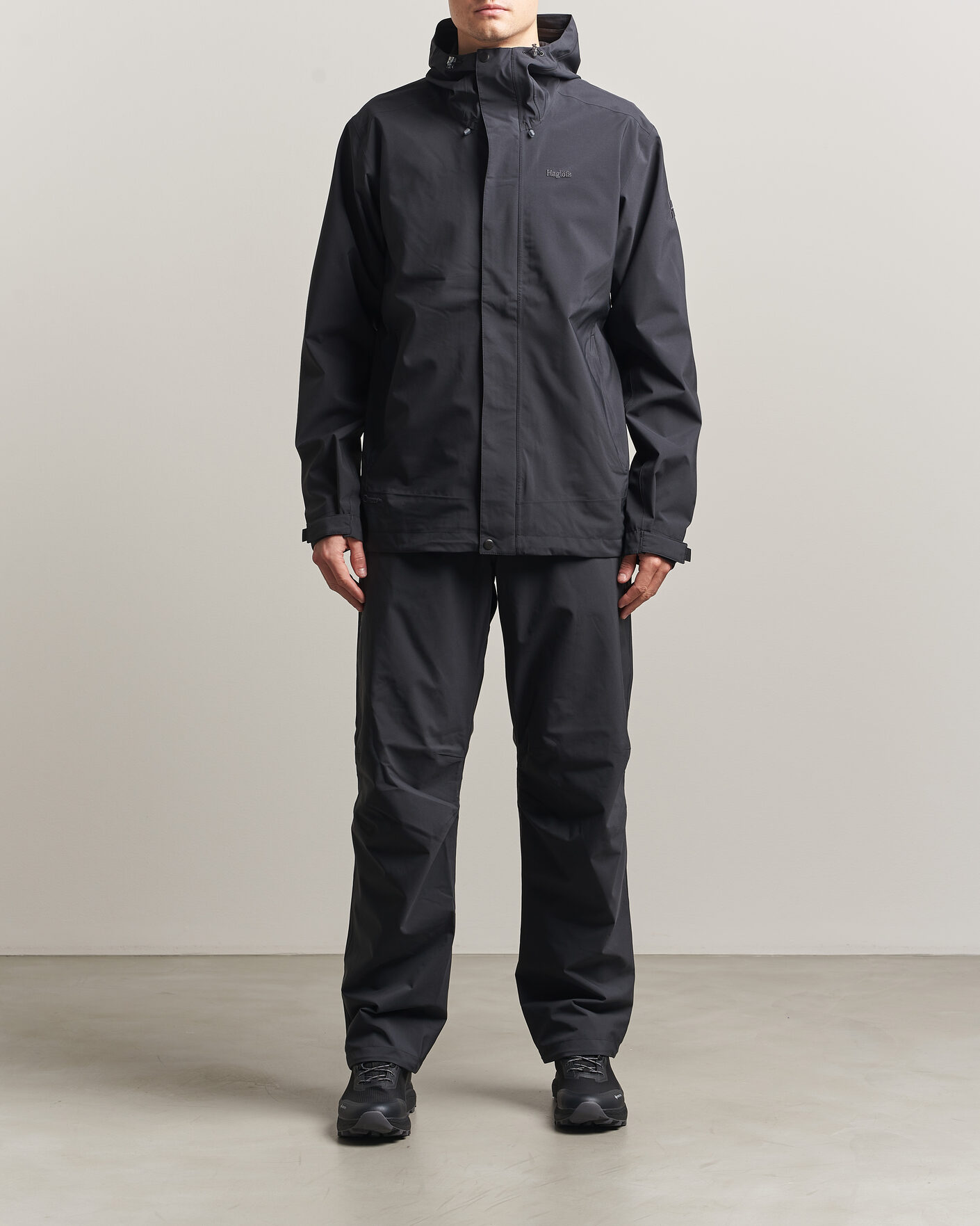 Uomini | Giacche | Haglöfs | Breeze Proof Jacket True Black