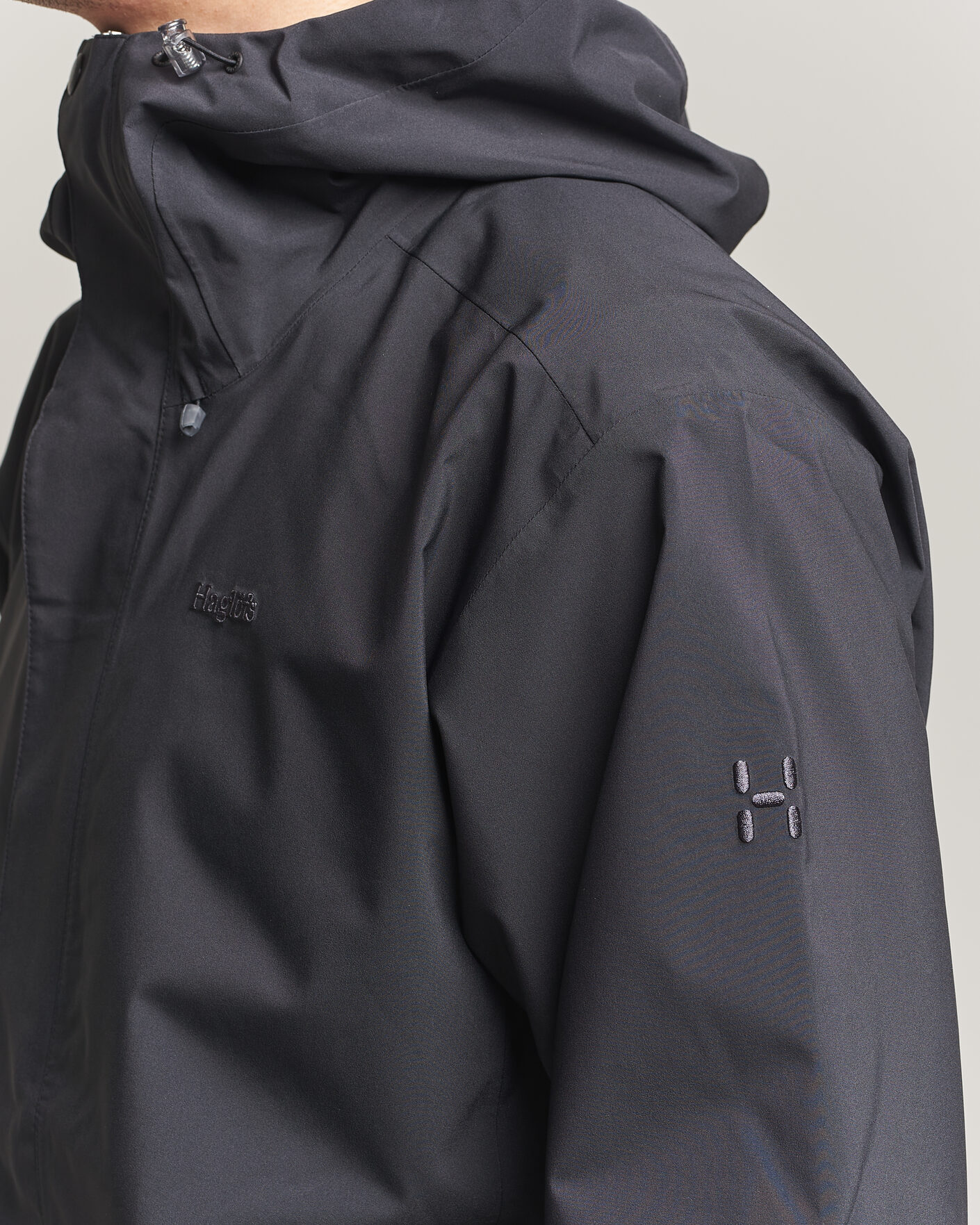 Uomini | Giacche | Haglöfs | Breeze Proof Jacket True Black