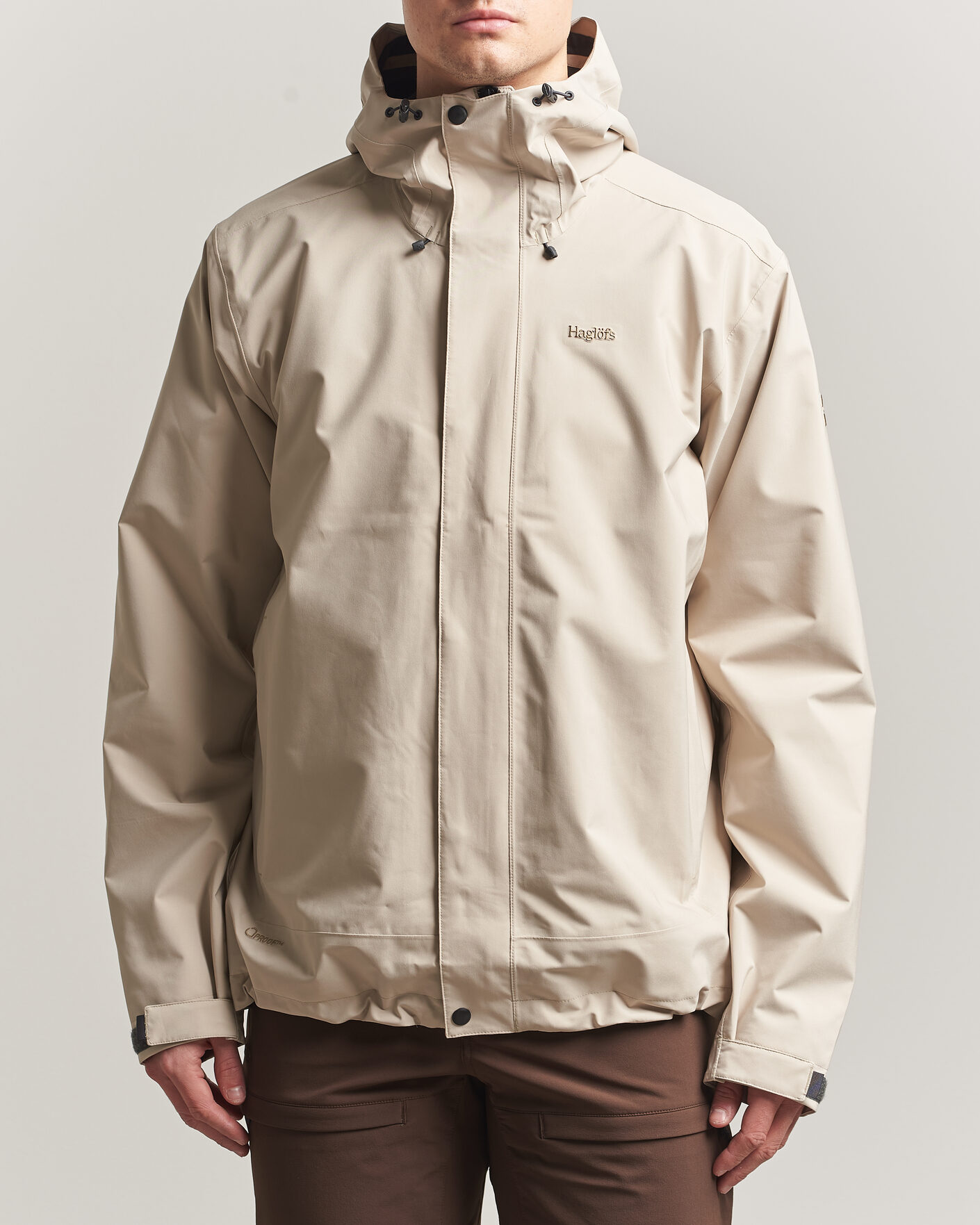 Uomini | Giacche | Haglöfs | Breeze Proof Jacket Chalk Beige