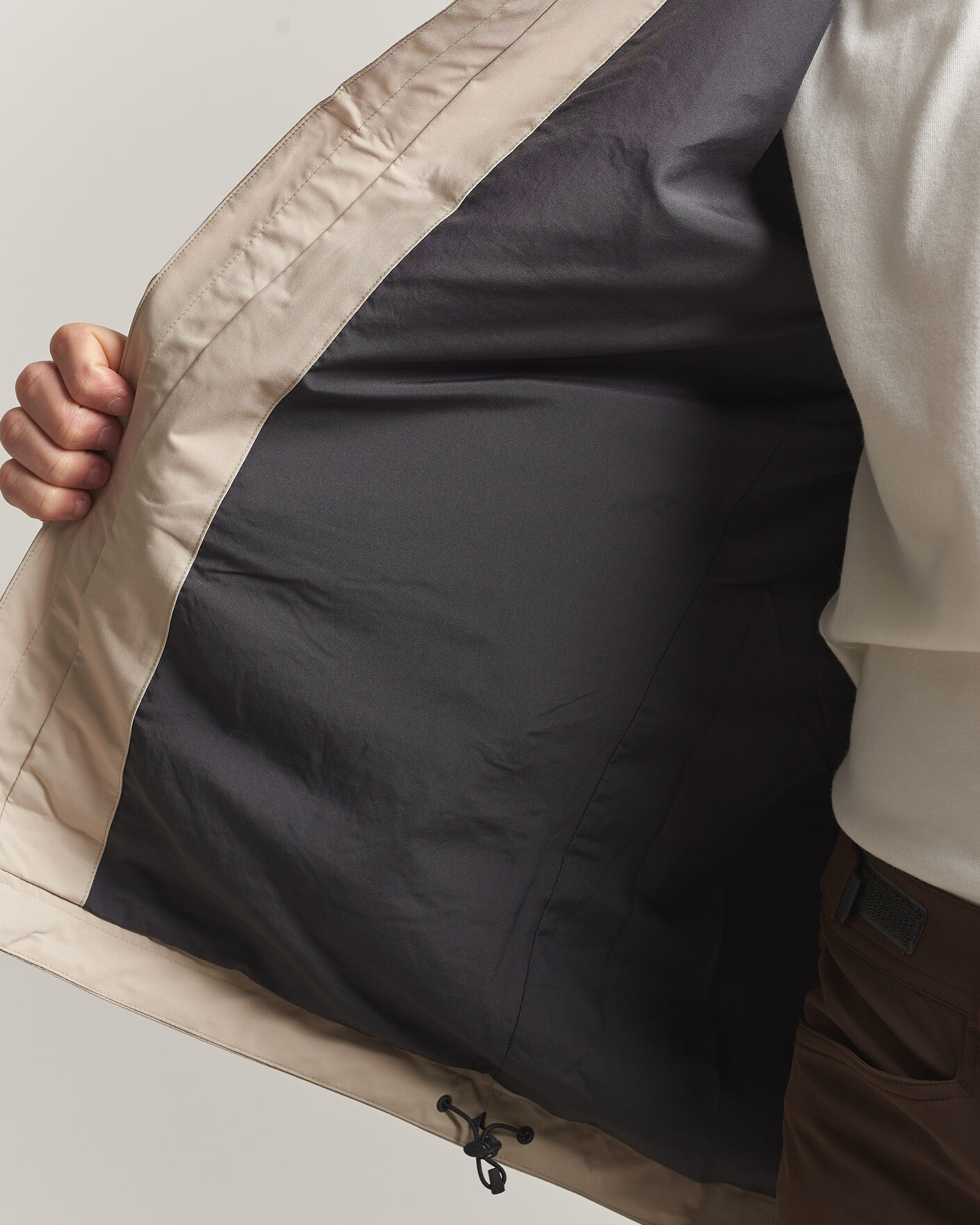 Uomini | Giacche | Haglöfs | Breeze Proof Jacket Chalk Beige