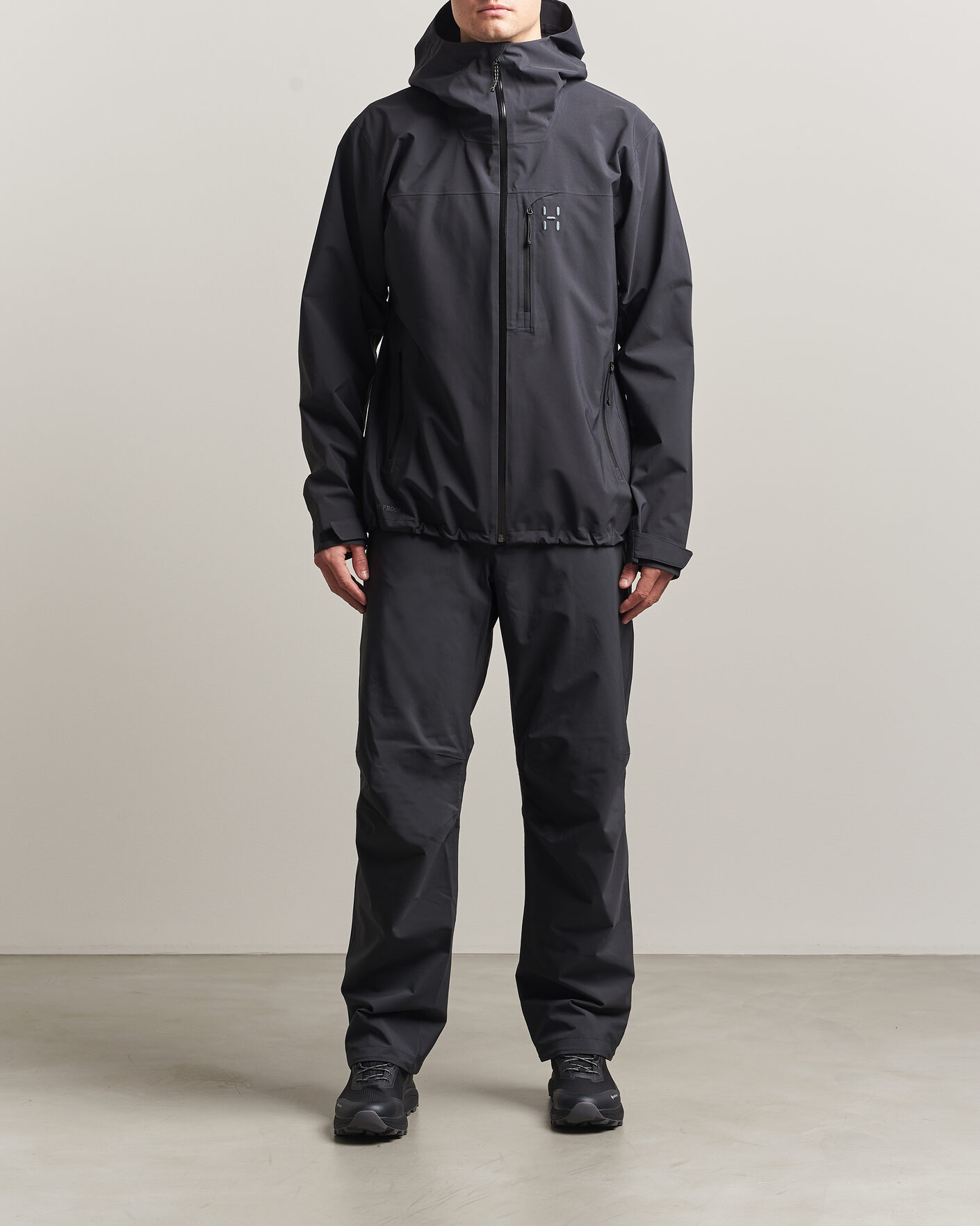 Uomini | Giacche | Haglöfs | Ozka Proof Jacket True Black