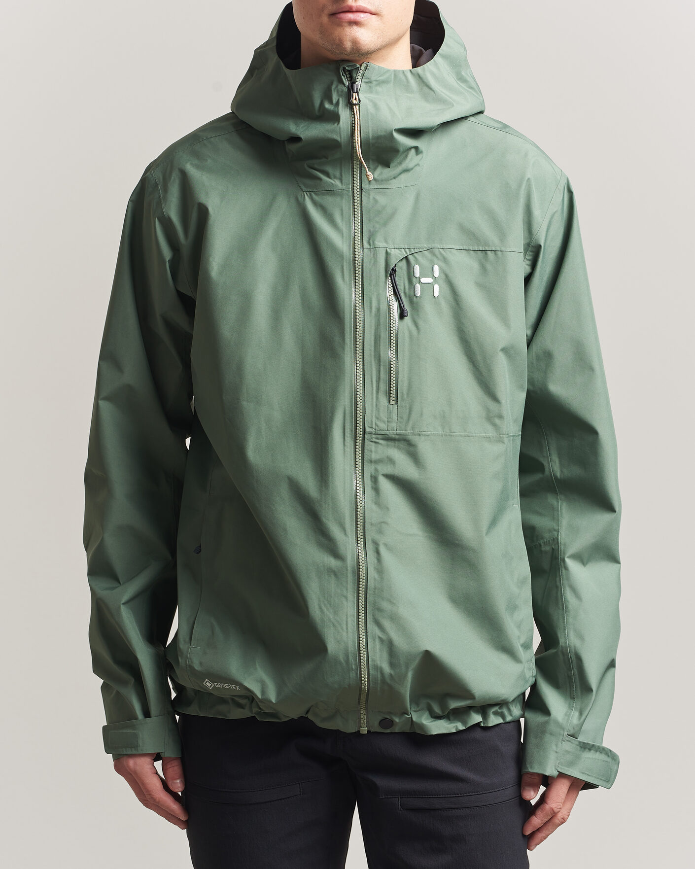 Uomini | Giacche | Haglöfs | Alert Gore-Tex Jacket Chlorophyll Green