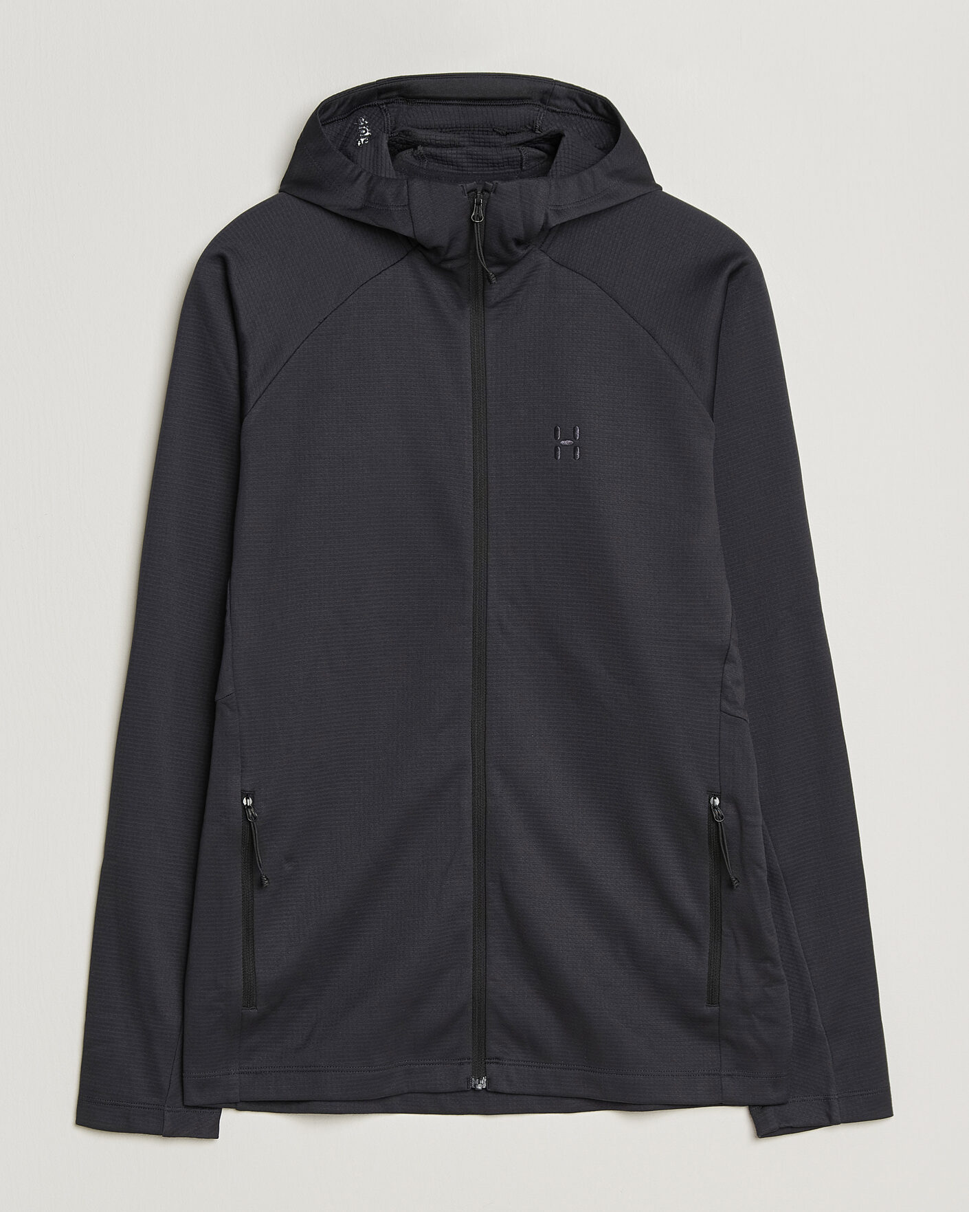 Uomini | Maglieria | Haglöfs | Korp Mid Fleece Hood True Black