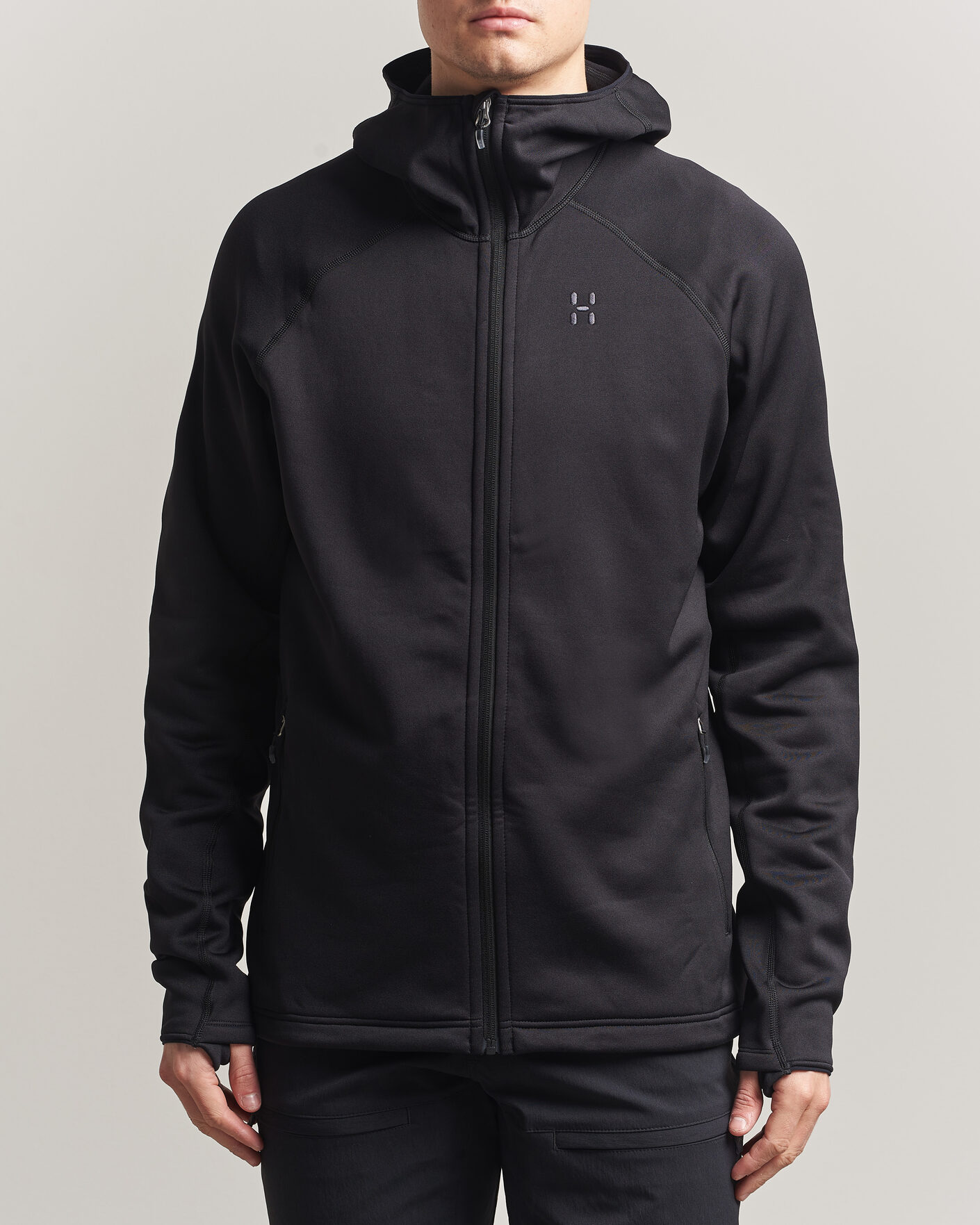 Uomini | Maglieria | Haglöfs | Magma Mid Fleece Hood True Black