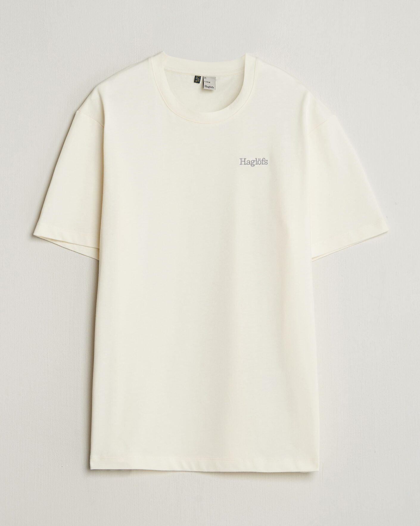 Uomini | T-shirt | Haglöfs | Organic Cotton T-Shirt Soft White