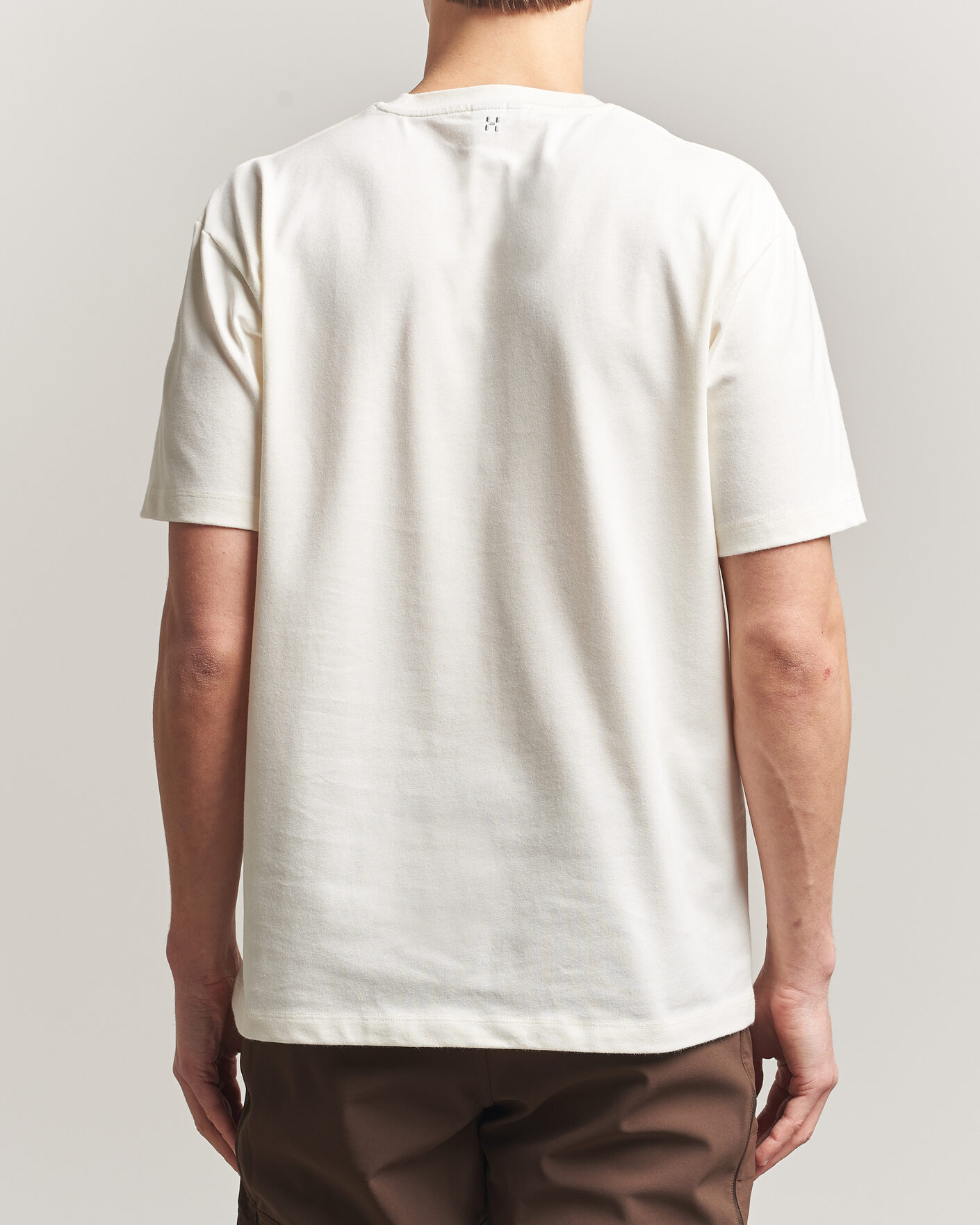 Uomini | T-shirt | Haglöfs | Organic Cotton T-Shirt Soft White