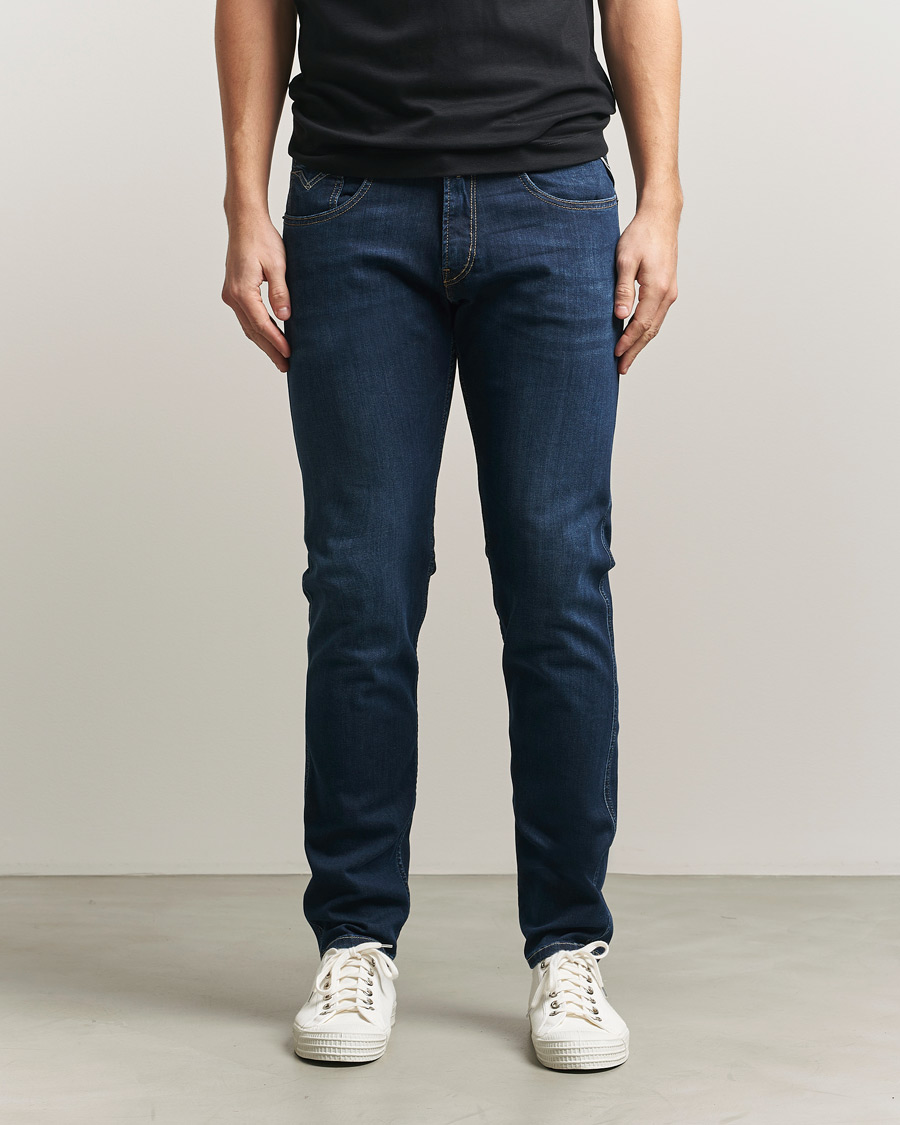 Uomini | Jeans | Replay | Anbass Powerstretch Jeans Dark Blue