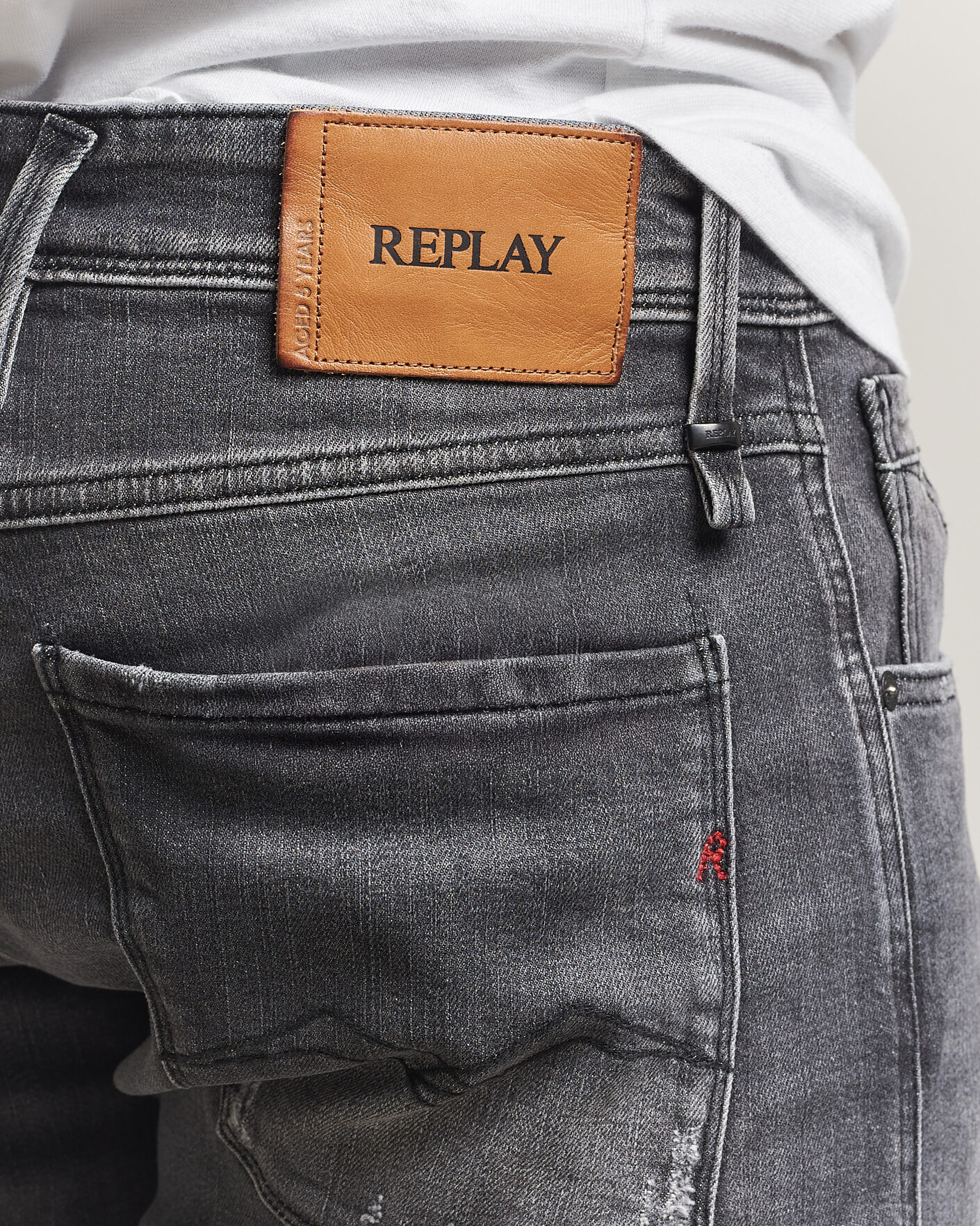 Uomini | Jeans | Replay | Anbass 5 Years Wash Jeans Washed Grey