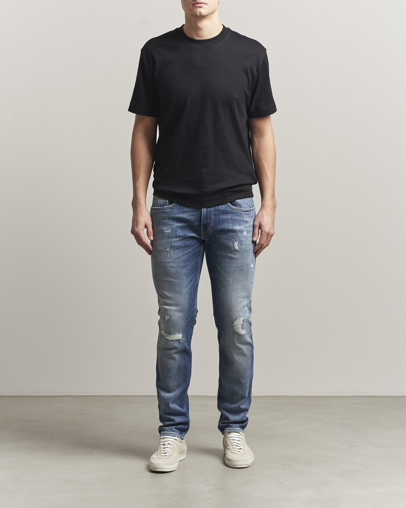 Uomini | Jeans | Replay | Anbass 10 Year Wash Jeans Medium Blue