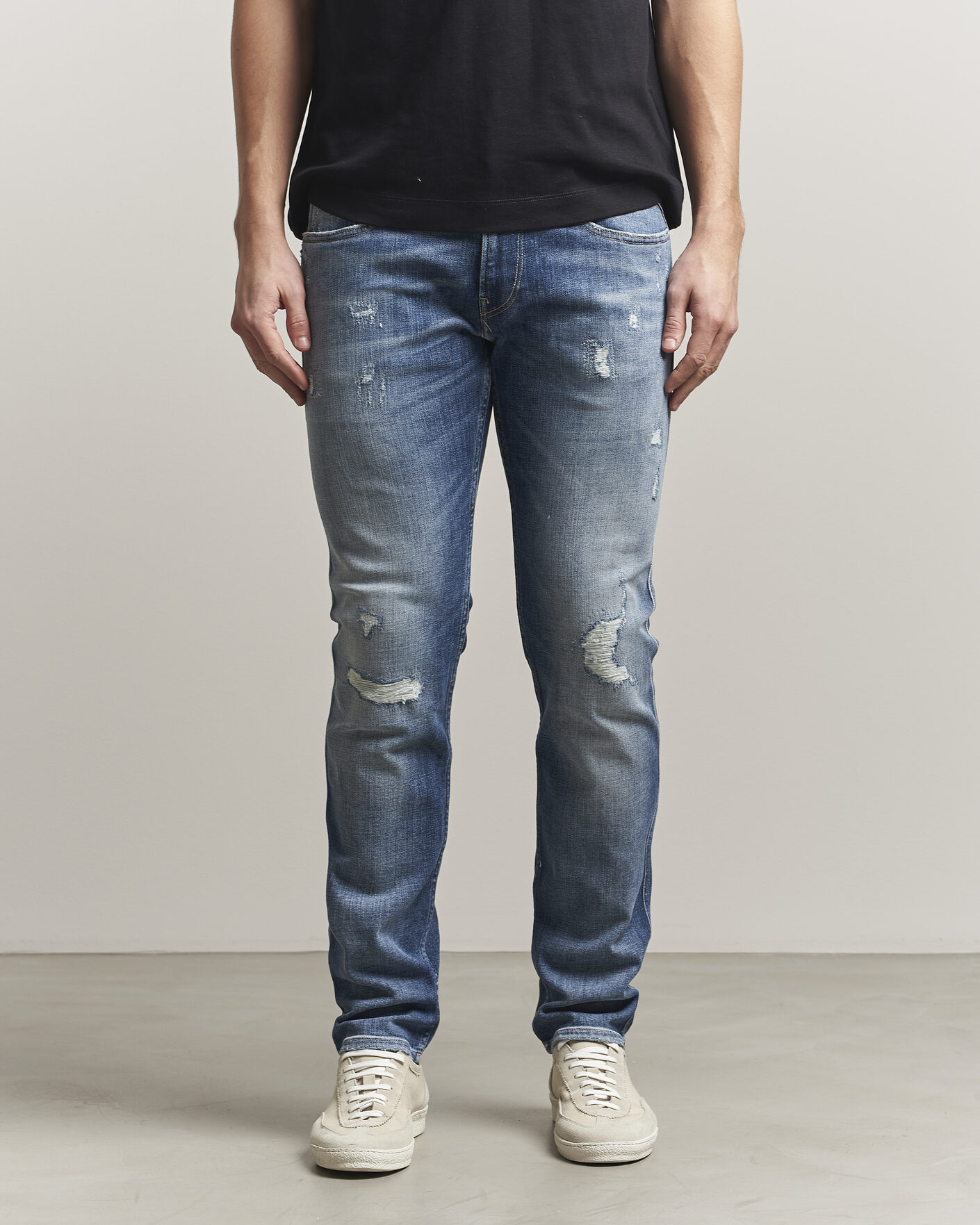 Uomini | Jeans | Replay | Anbass 10 Year Wash Jeans Medium Blue