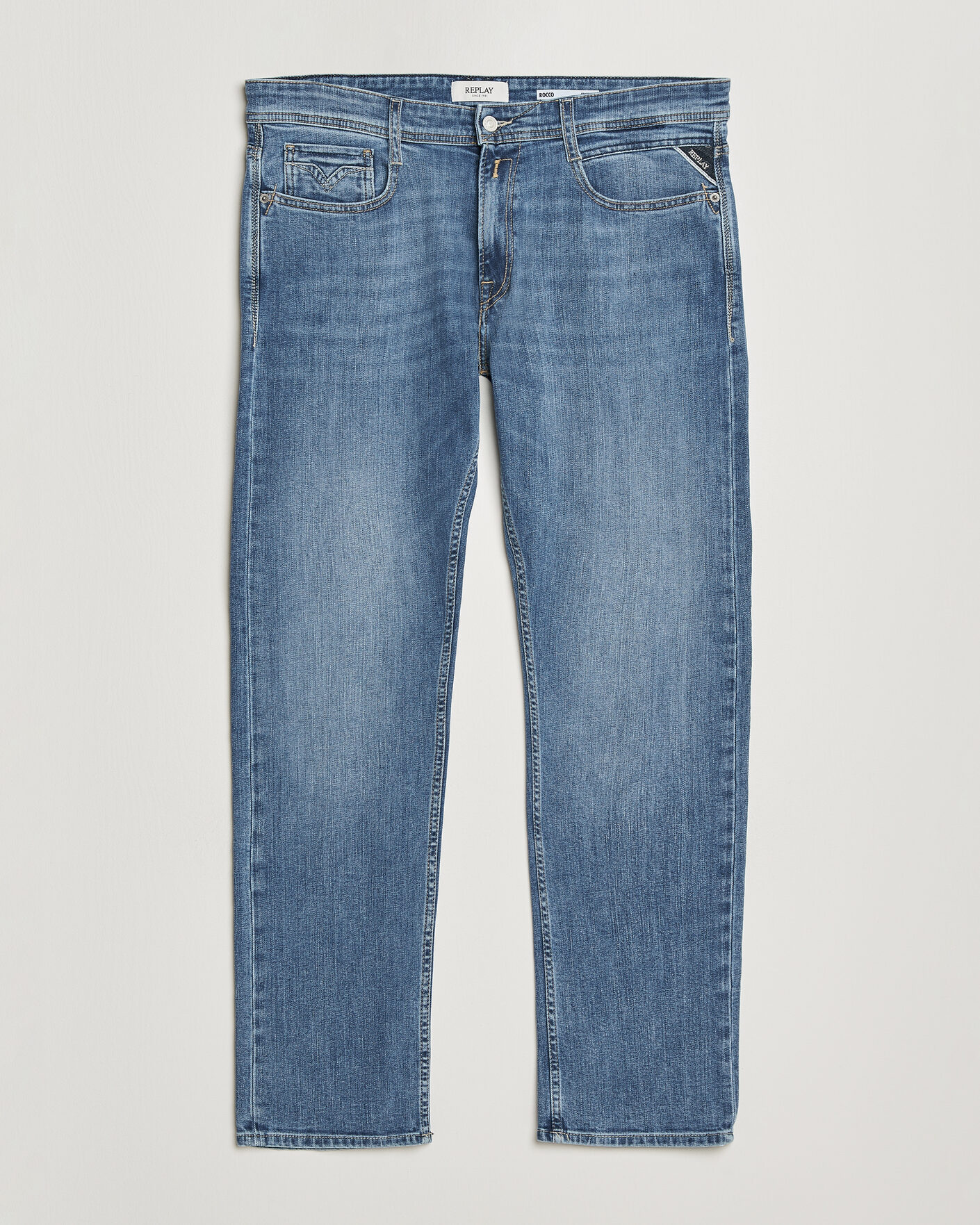 Uomini | Jeans | Replay | Rocco Comfort Fit Powerstretch Jeans Light Blue