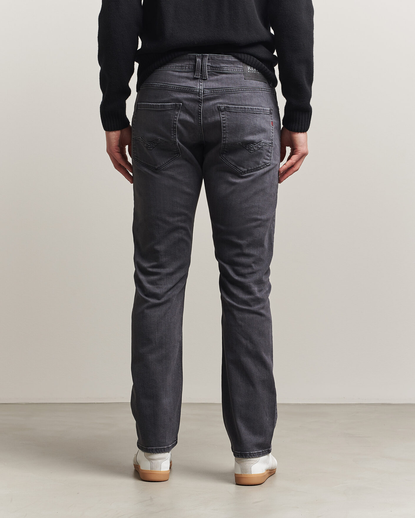 Uomini | Pantaloni | Replay | Rocco Comfort Fit Powerstretch Jeans Black
