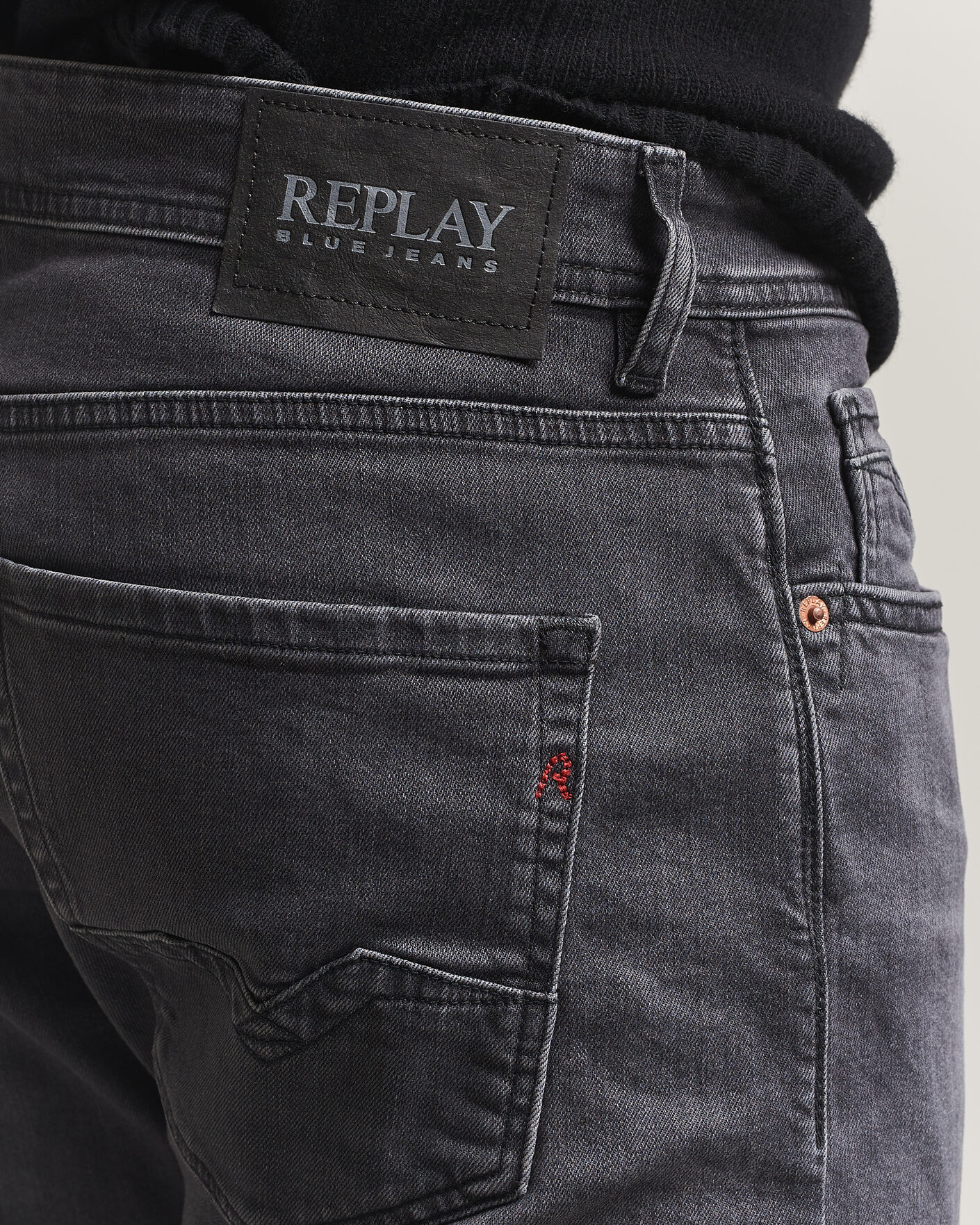Uomini | Pantaloni | Replay | Rocco Comfort Fit Powerstretch Jeans Black