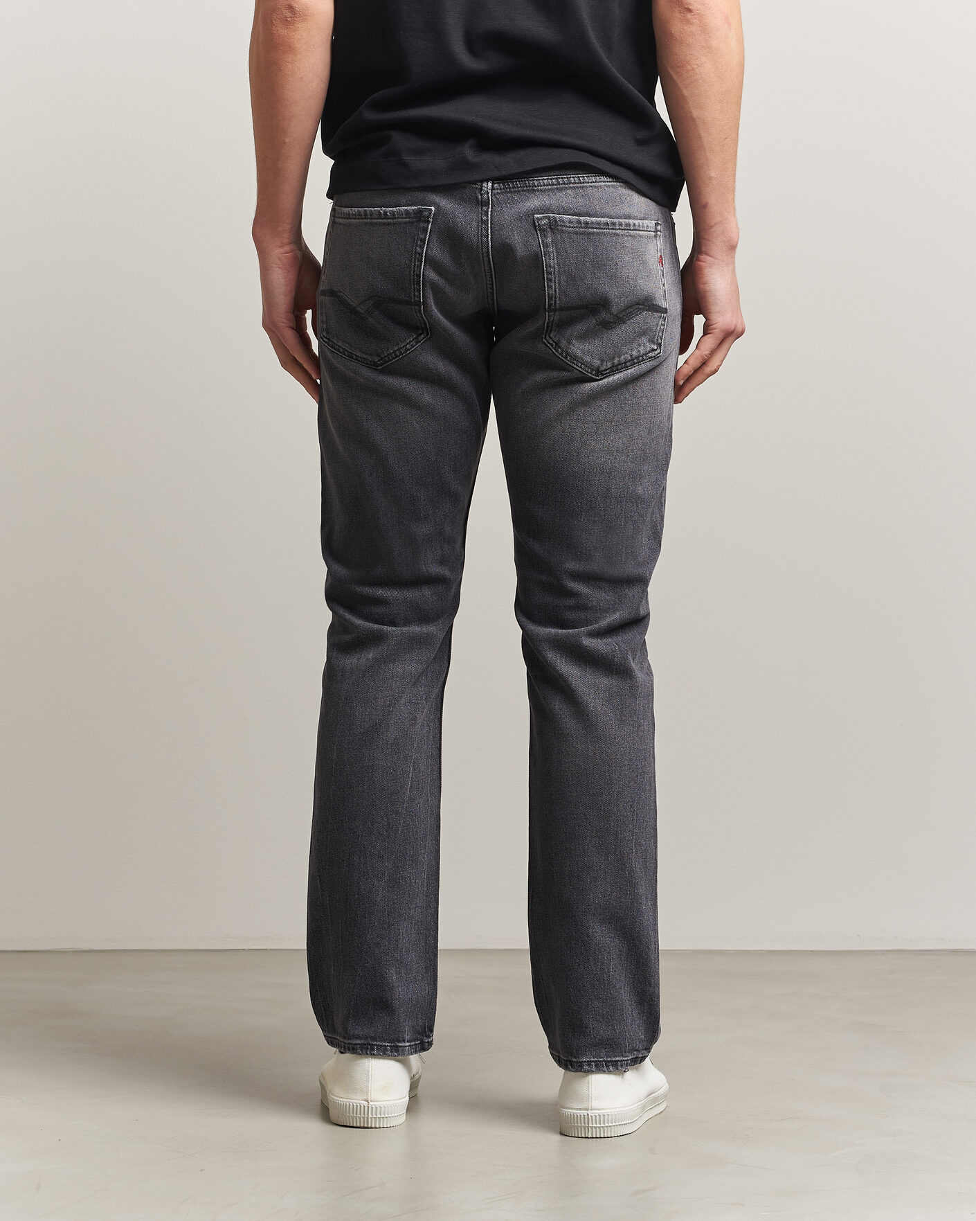 Uomini | Pantaloni | Replay | Rocco Comfort Fit Original Jeans Washed Black