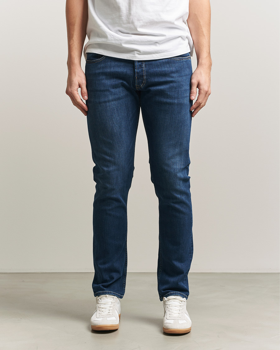 Uomini | Jeans | Replay | Grover Straight Fit Powerstretch Jeans Medium Blue
