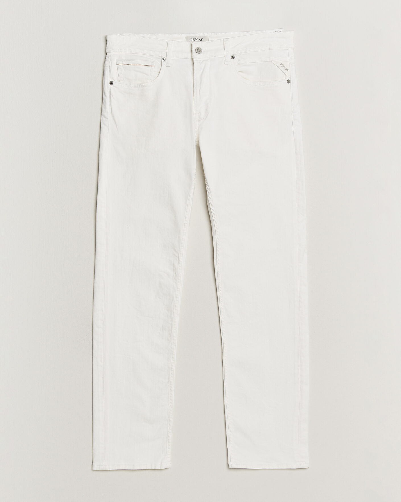 Uomini | Jeans | Replay | Grover Straight Fit Powerstretch Jeans White