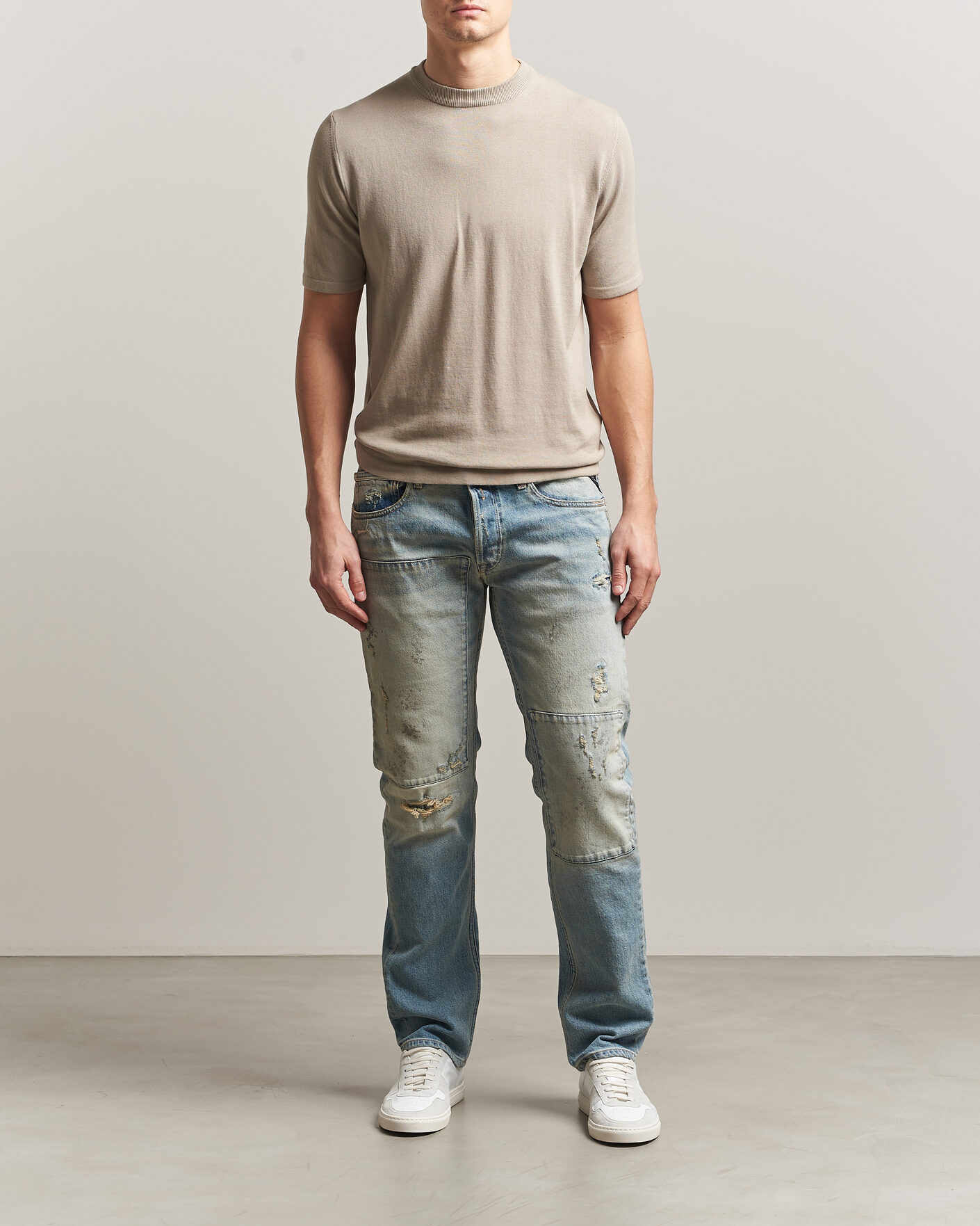 Uomini | Jeans | Replay | Grover Sraight Fit 20 Years Wash Jeans Light Blue