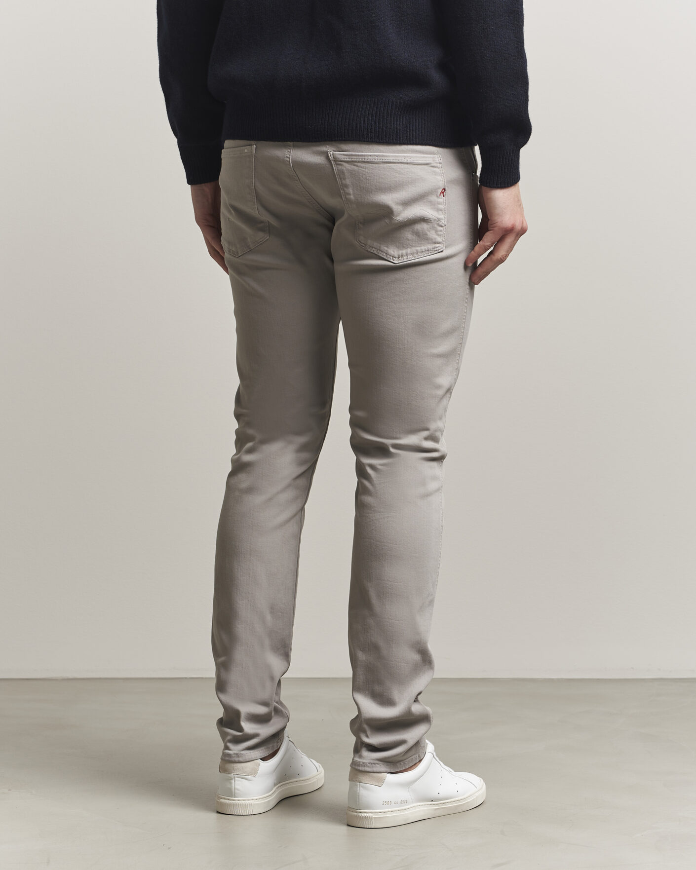 Uomini | Pantaloni | Replay | Anbass Hyperflex X.Lite 5-Pocket Pants Light Grey